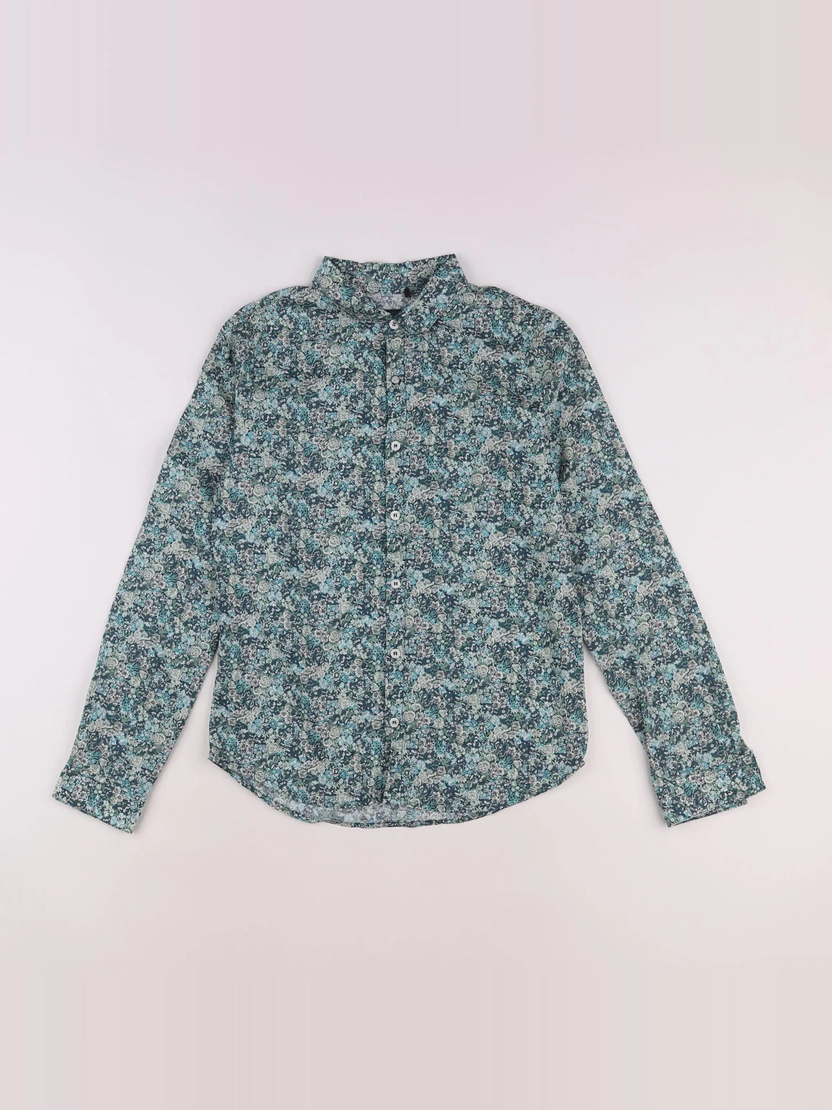 IKKS - chemise vert - 12 ans