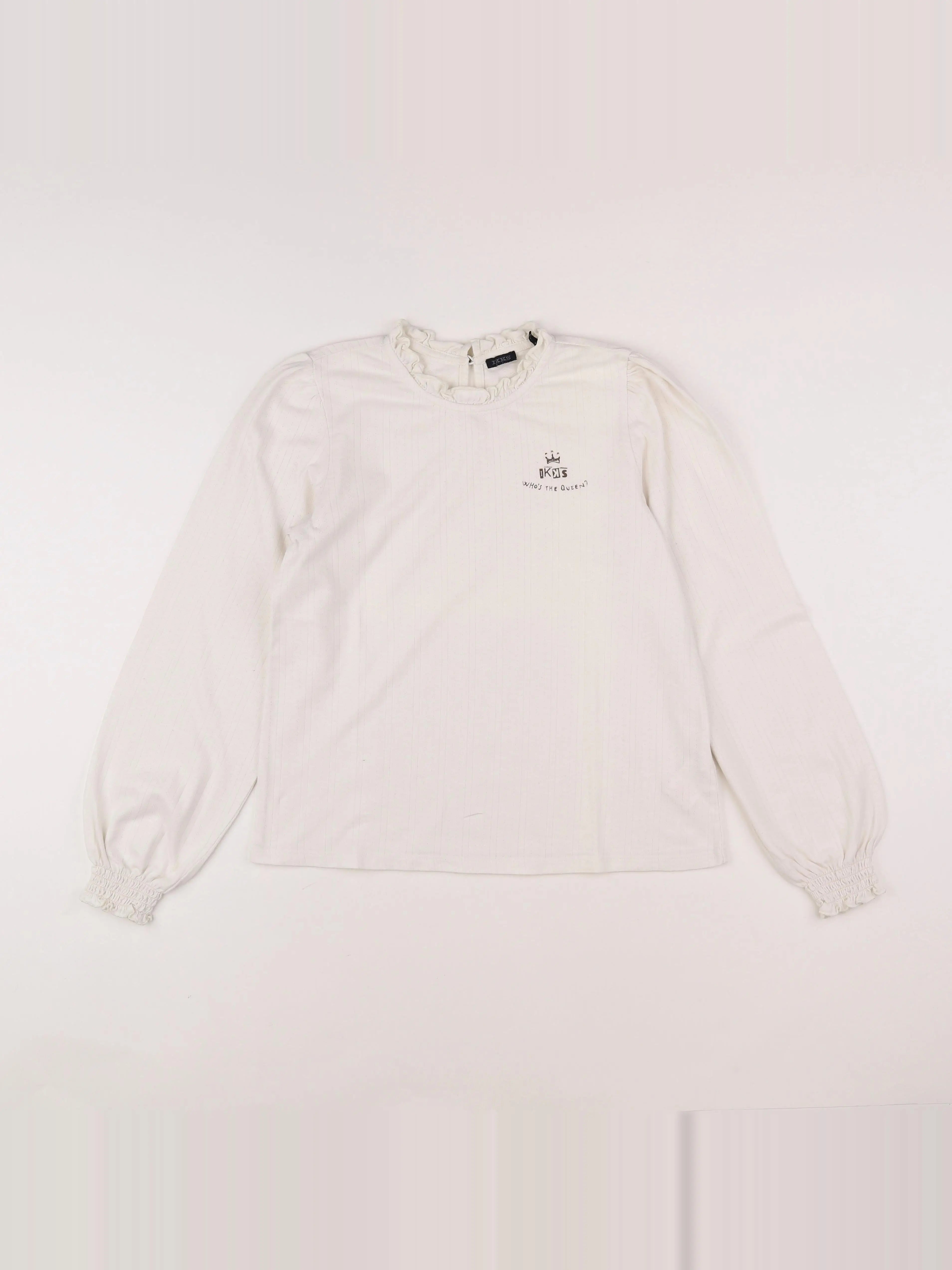 IKKS - tee-shirt blanc - 12 ans