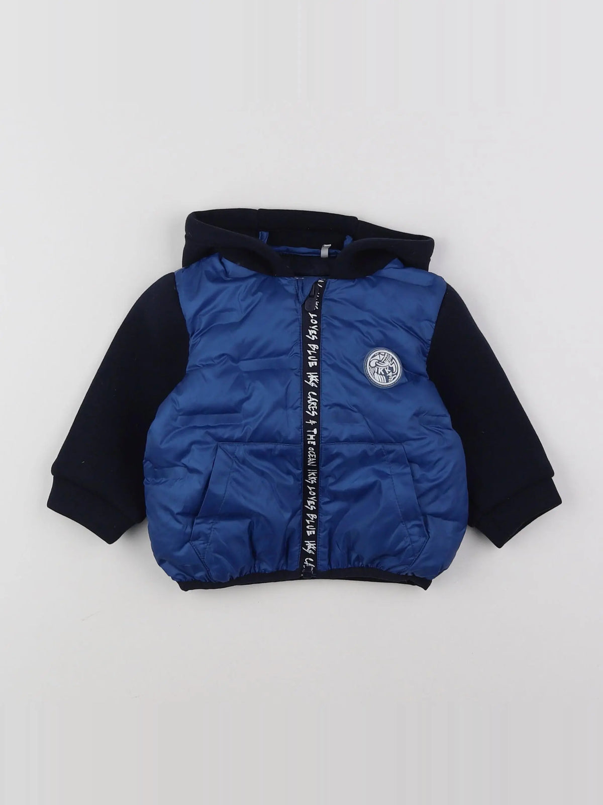 IKKS - doudoune bleu - 6 mois
