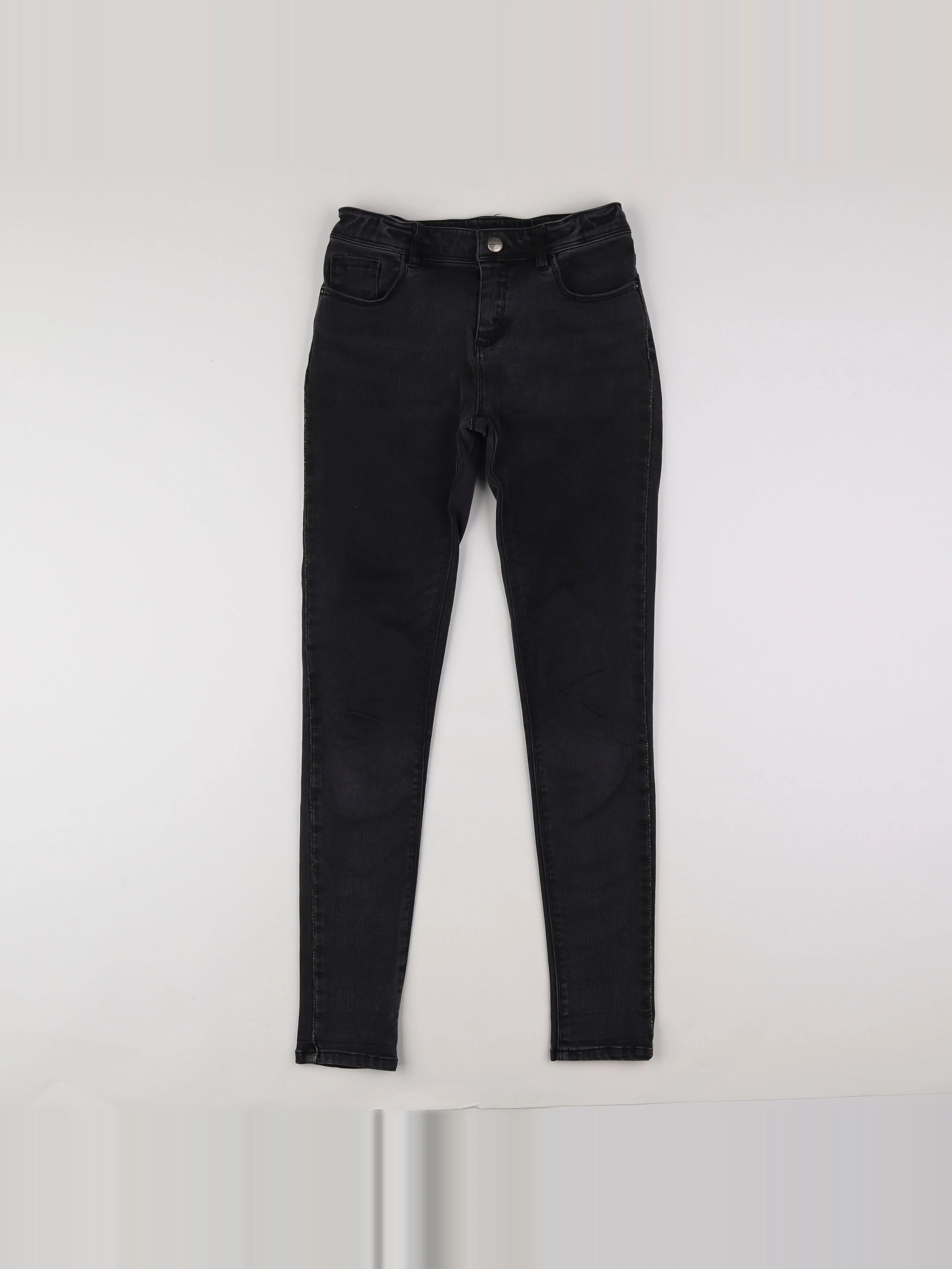 IKKS - jean gris - 14 ans