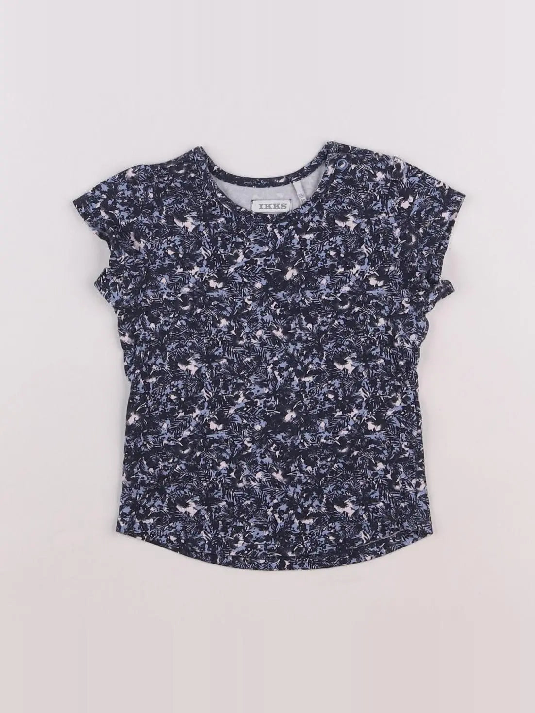 IKKS - tee-shirt bleu - 18 mois
