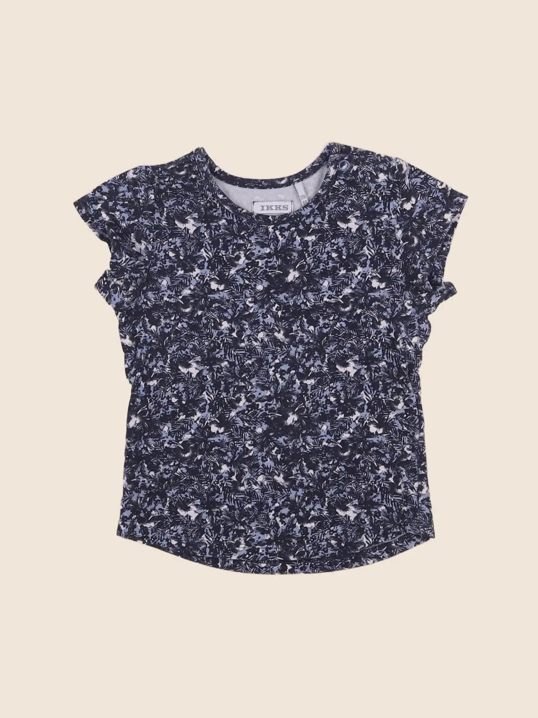 IKKS - tee-shirt bleu - 18 mois