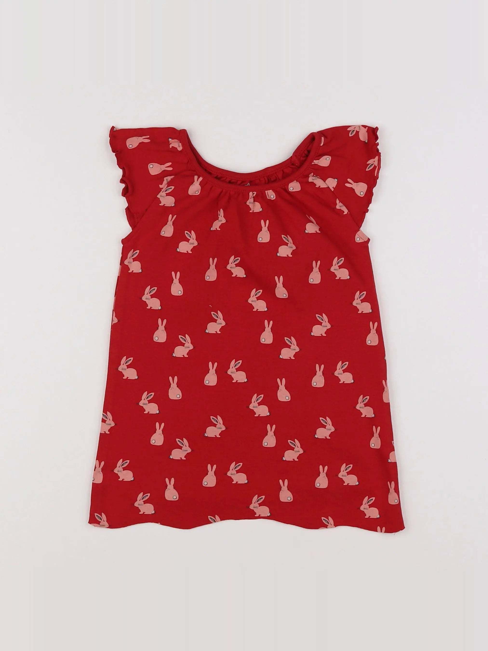 Next - robe rouge - 12/18 mois