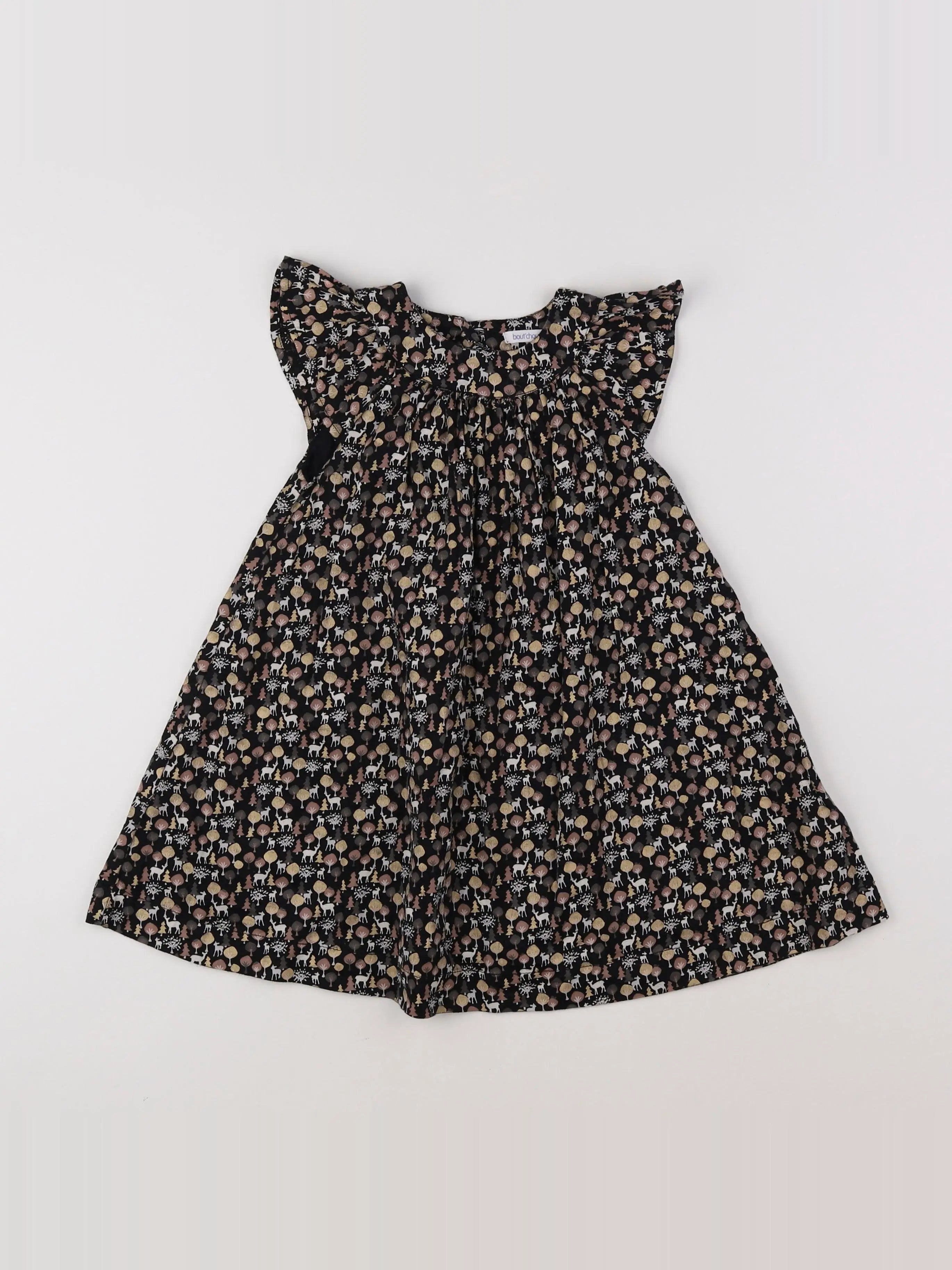 Boutchou - robe multicolore - 2 ans