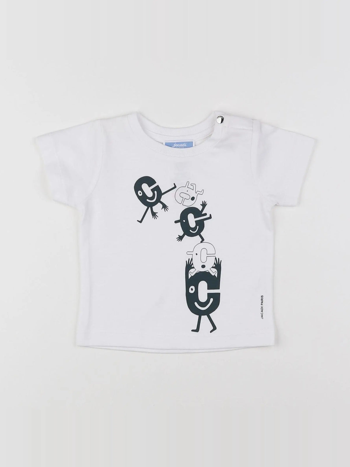 Jacadi - tee-shirt blanc - 6 mois
