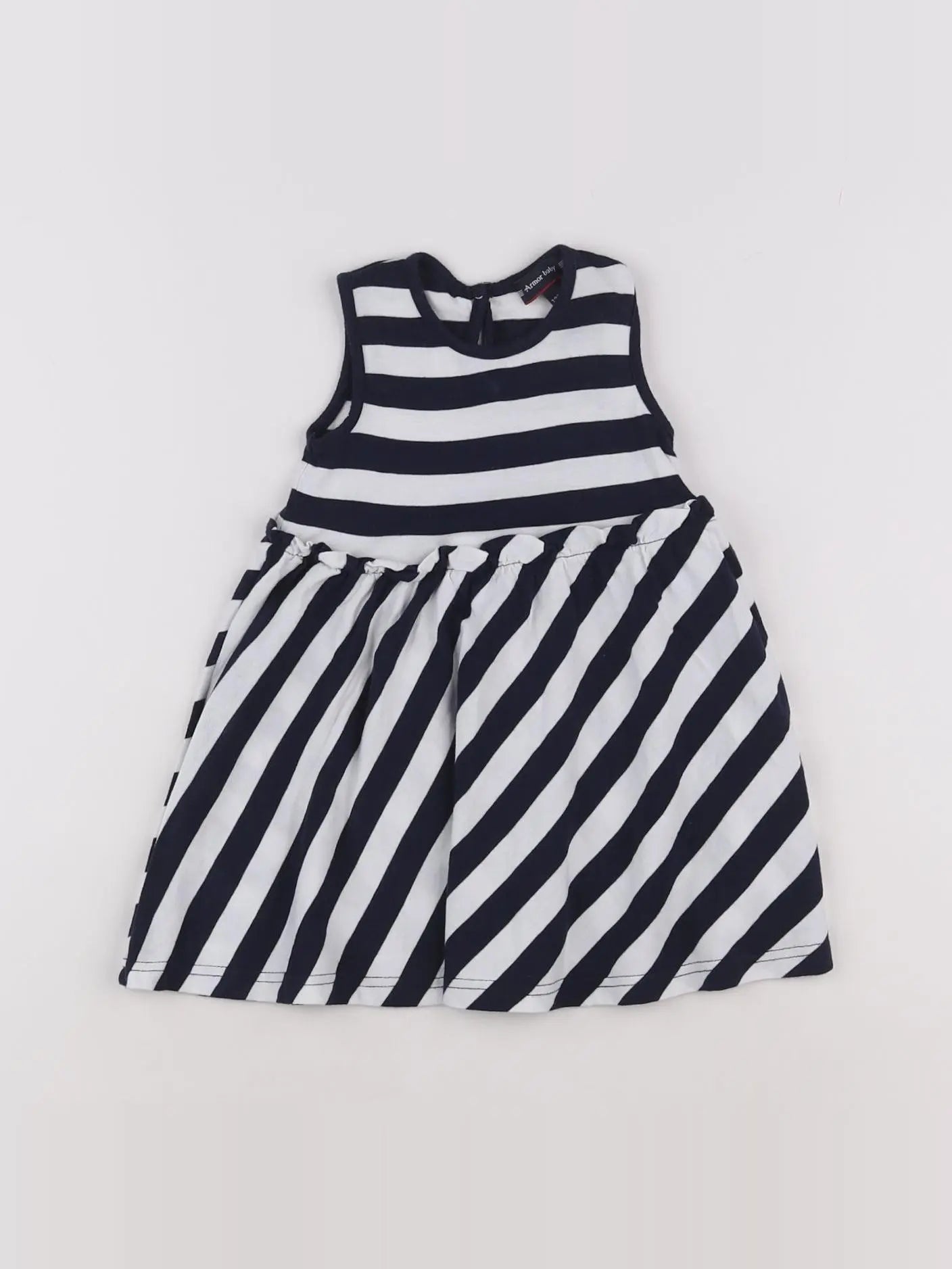Armor Lux - robe blanc, bleu - 12 mois