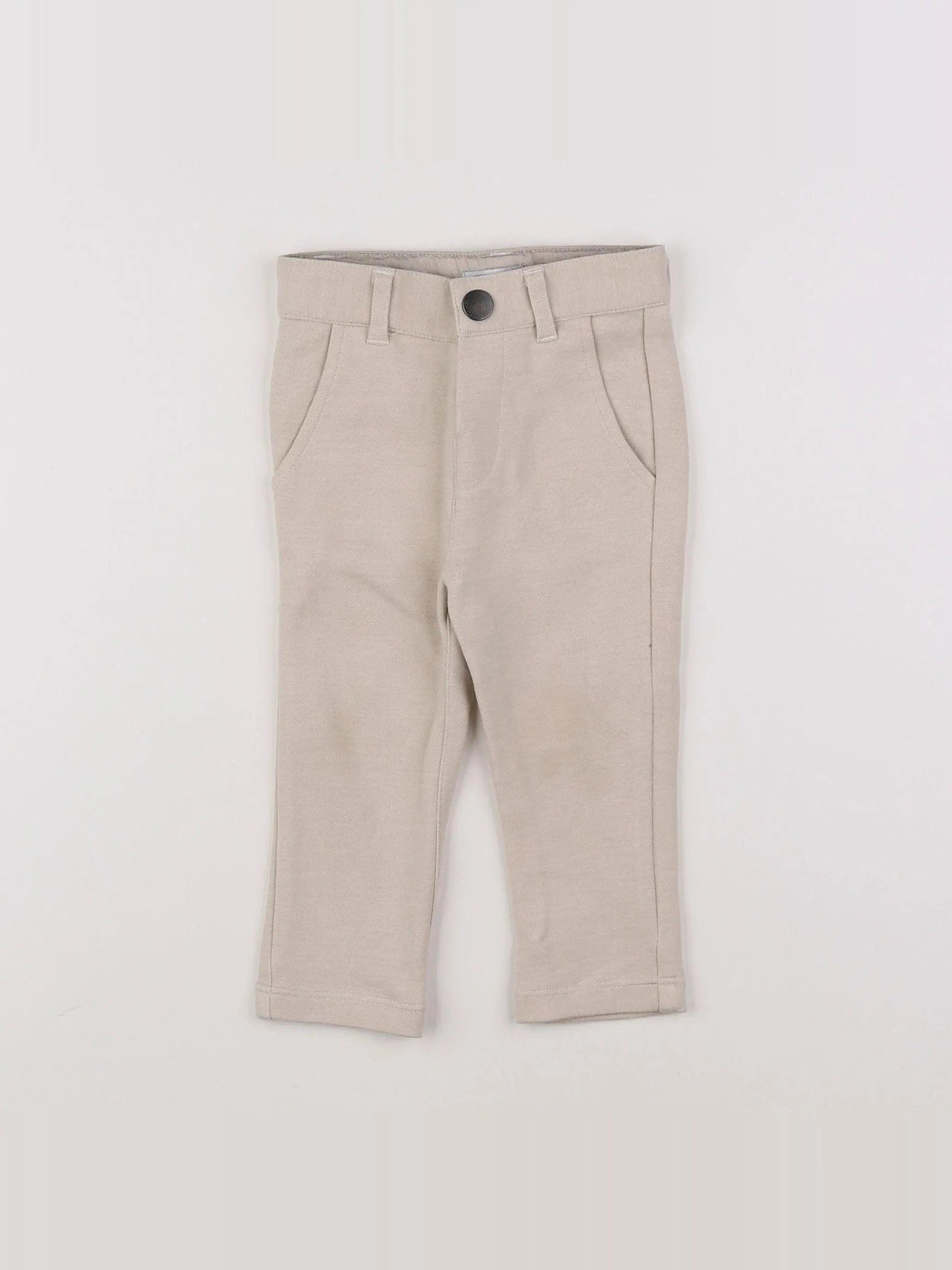 IKKS - pantalon beige - 12 mois