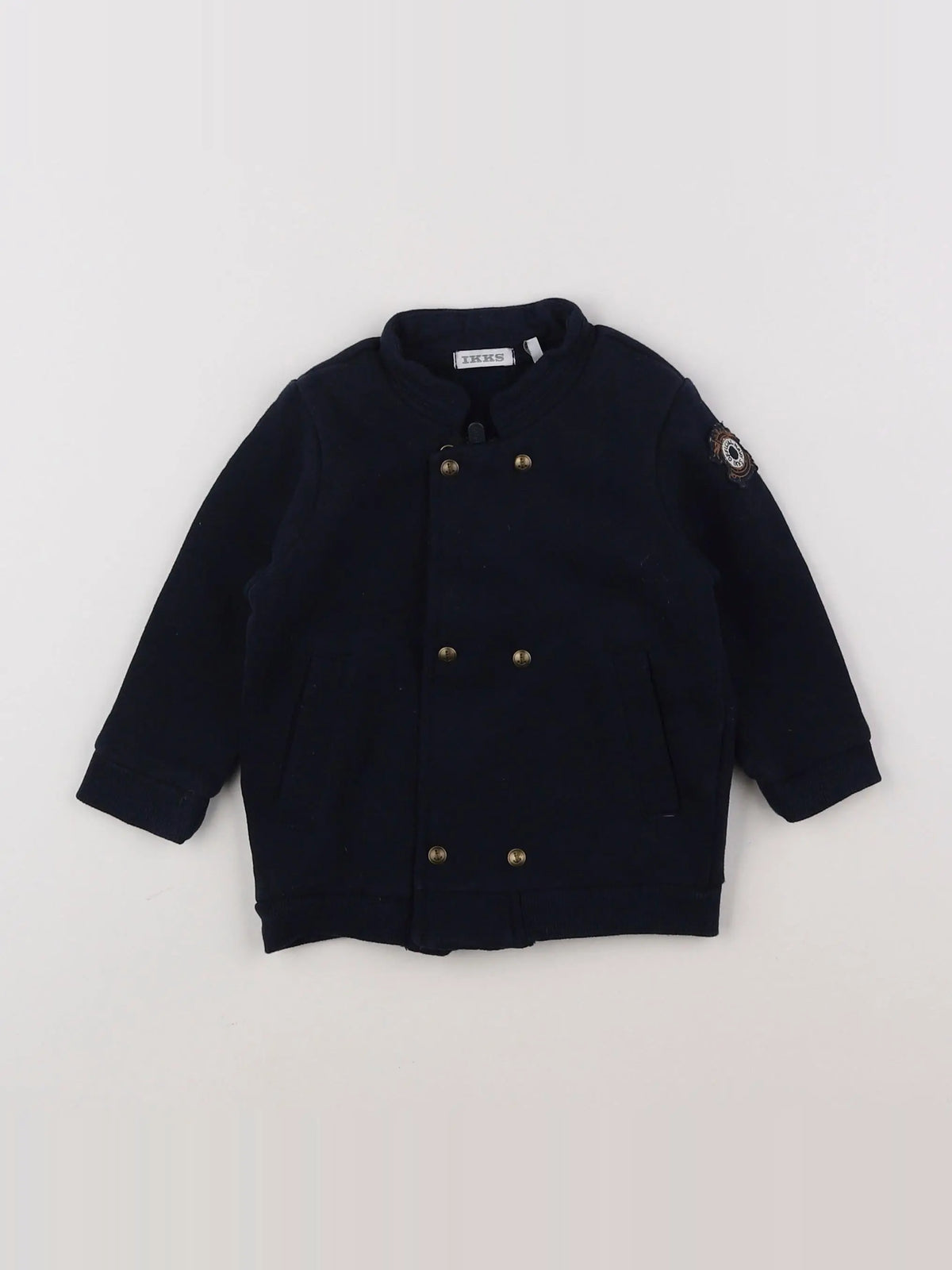 IKKS - veste bleu - 12 mois