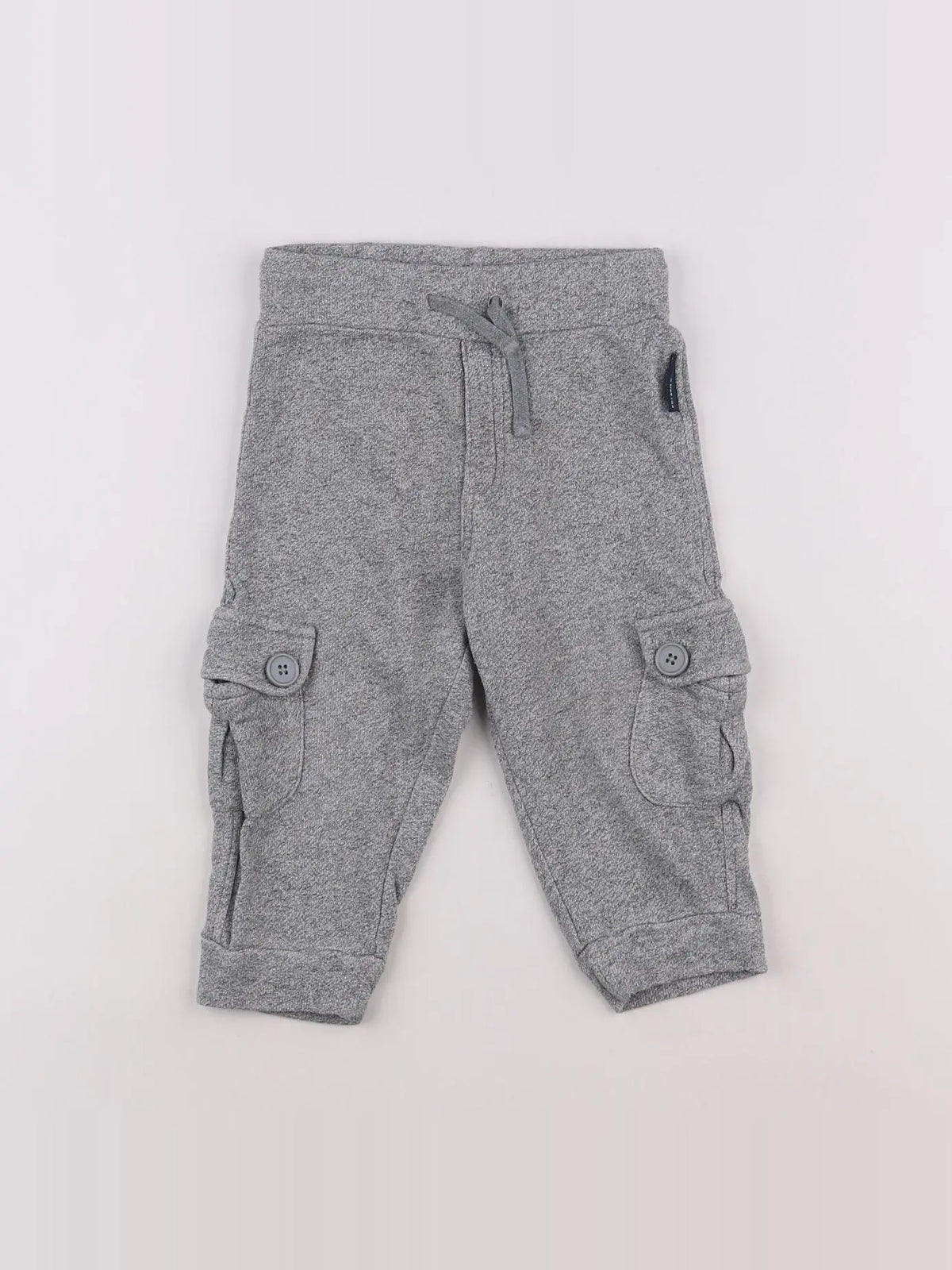 Polarn O. Pyret - jogging gris - 9/12 mois