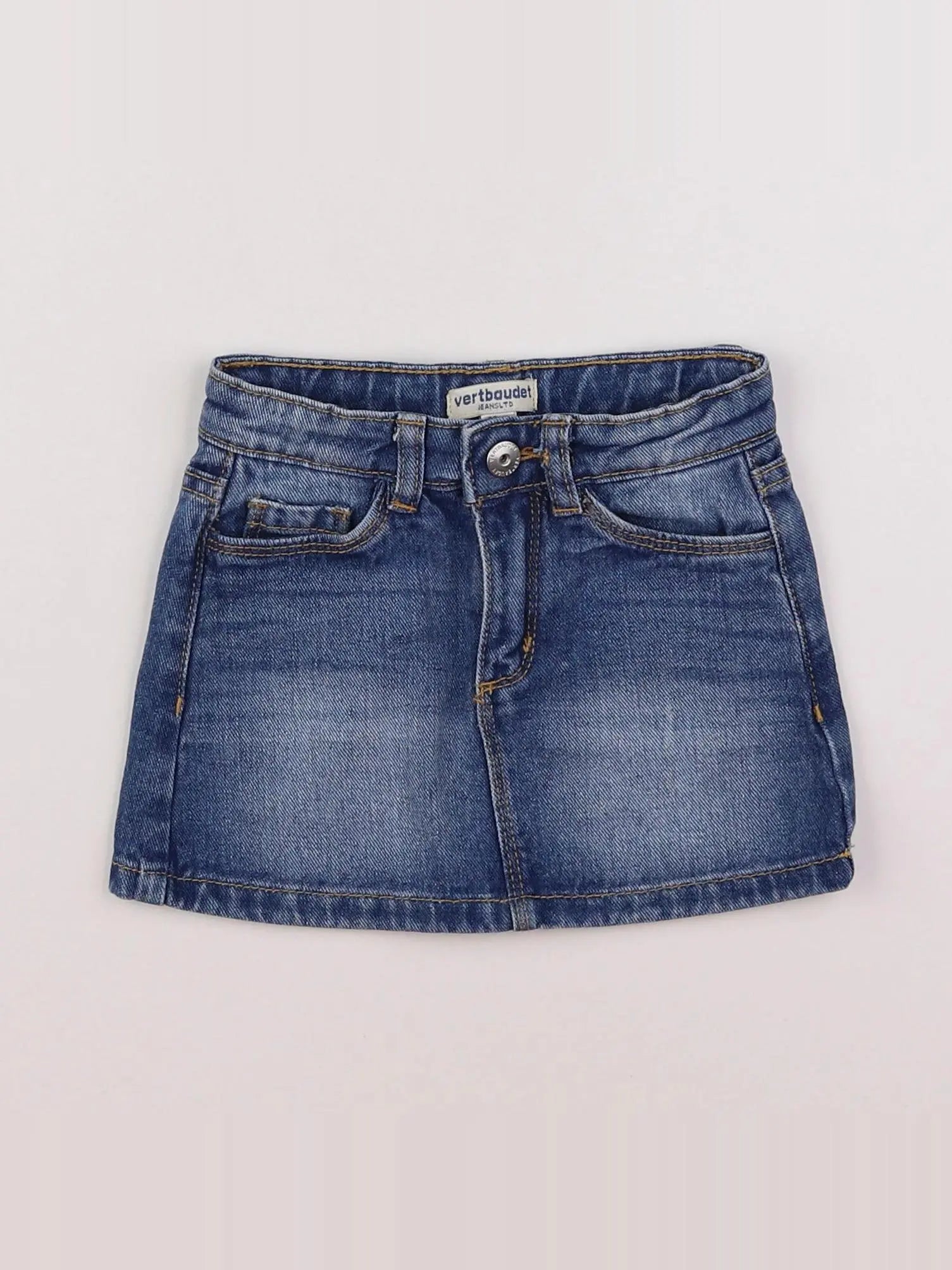 Vertbaudet - jupe bleu - 2 ans