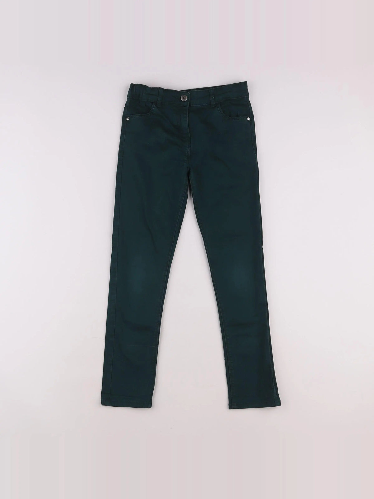 Vertbaudet - jean vert - 9 ans