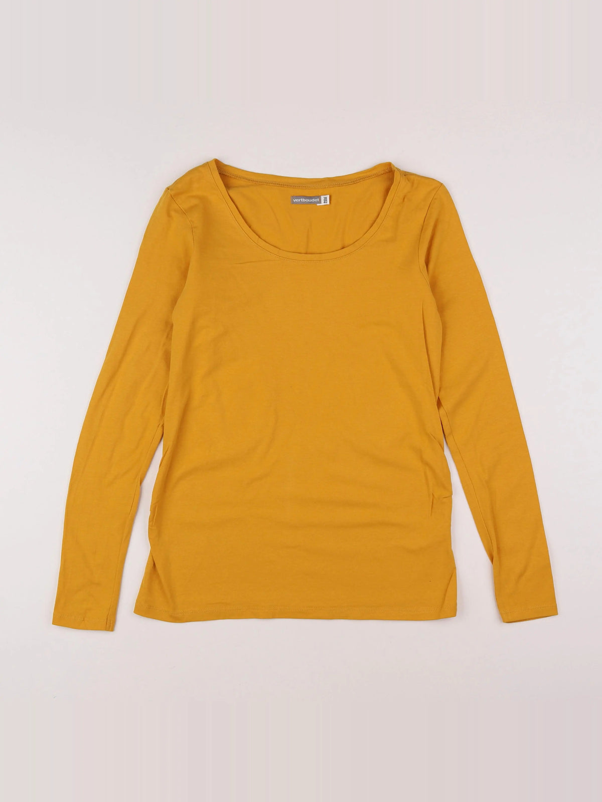 Vertbaudet - tee-shirt grossesse jaune - 38 à 40