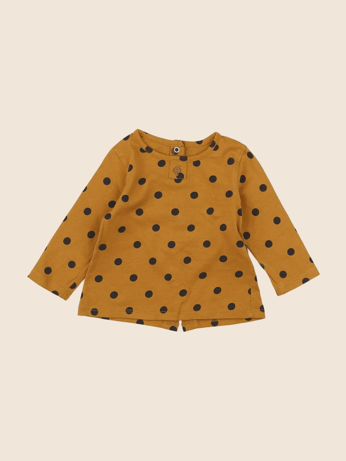 Vertbaudet - tee-shirt jaune - 3 mois