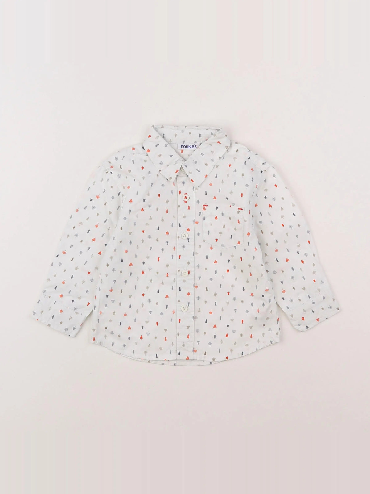 Noukie's - chemise blanc - 12 mois