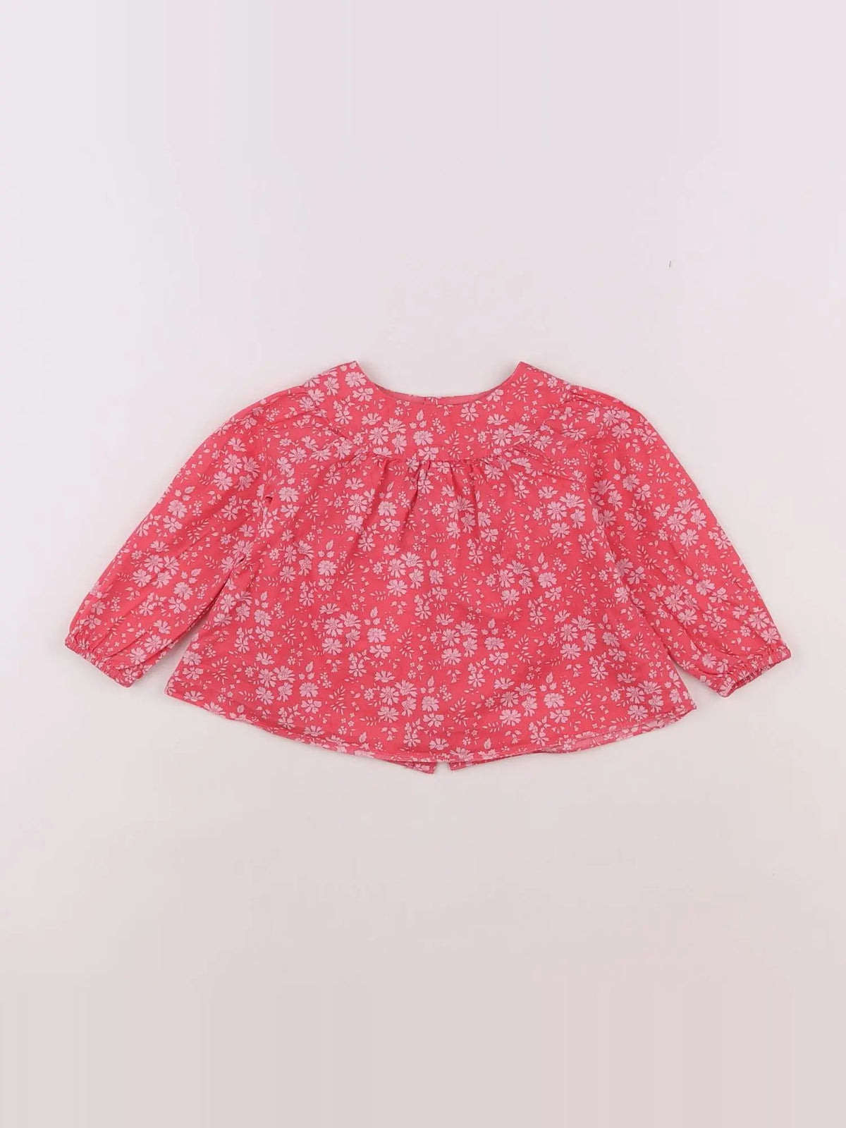 Jacadi - blouse liberty rose - 6 mois