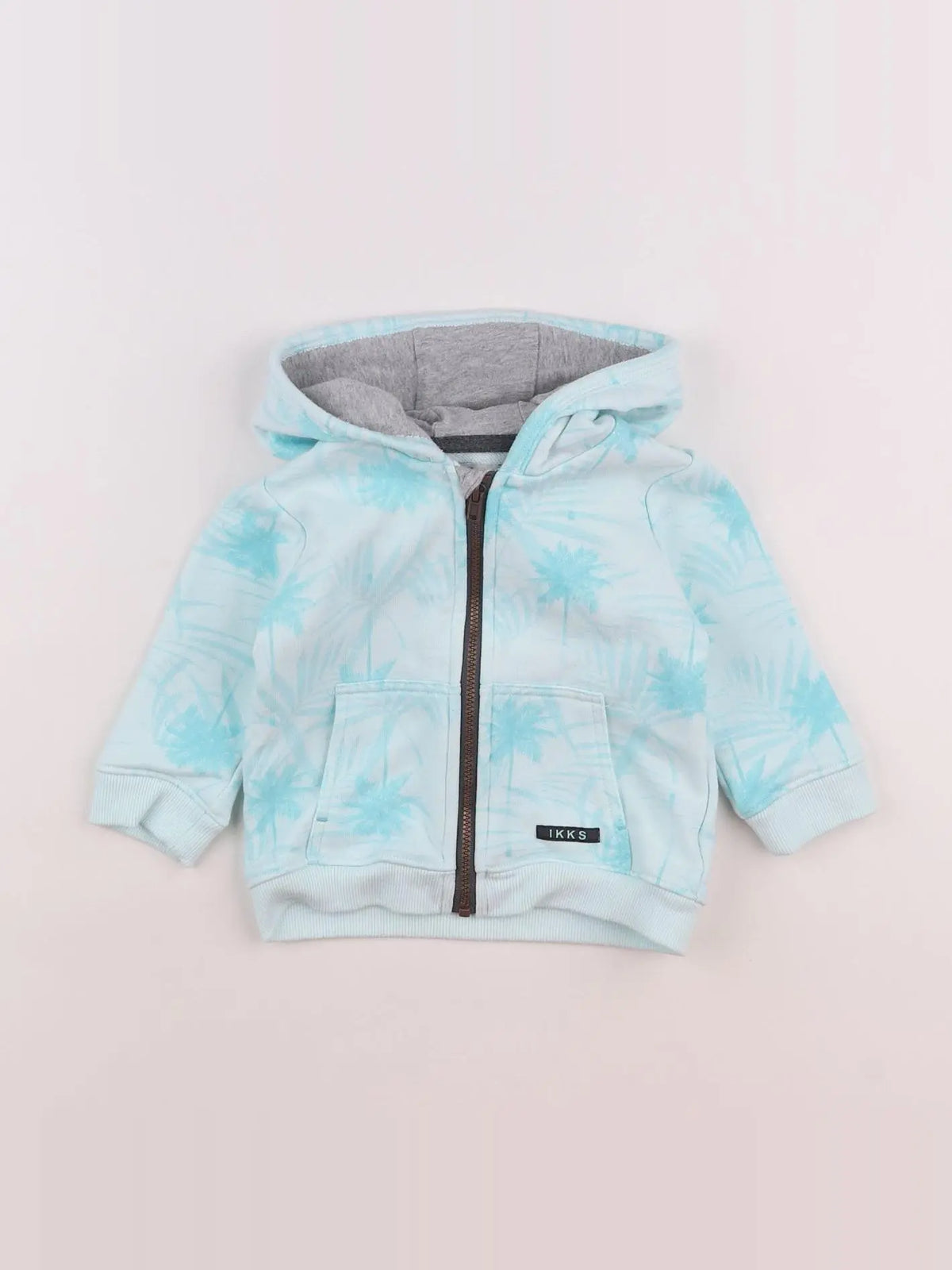 IKKS - sweat vert - 12 mois