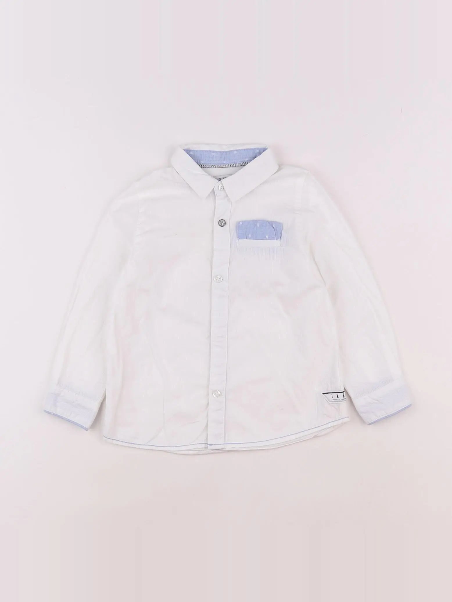 IKKS - chemise blanc - 2 ans