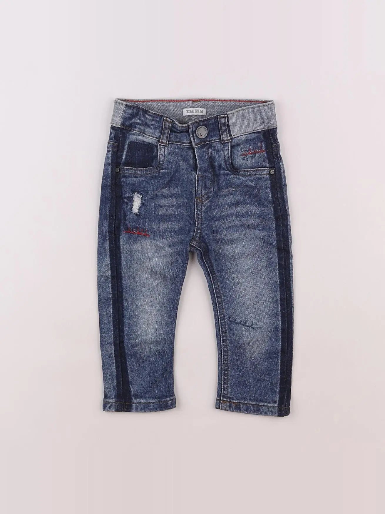 IKKS - jean bleu - 12 mois