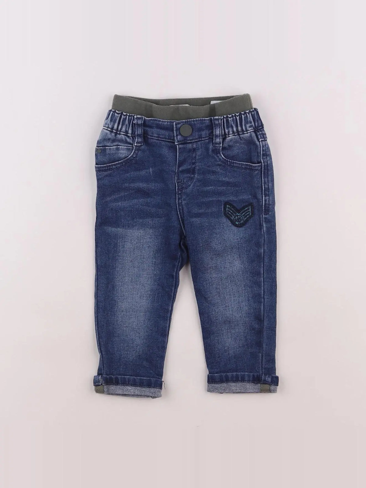 IKKS - jean bleu - 12 mois