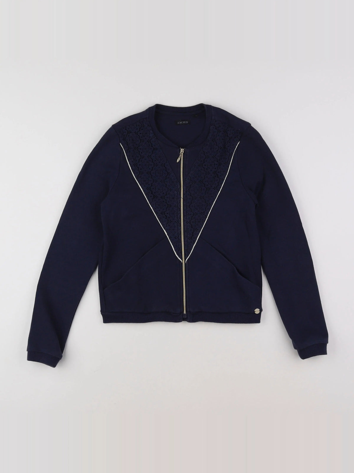 IKKS - veste bleu - 10 ans