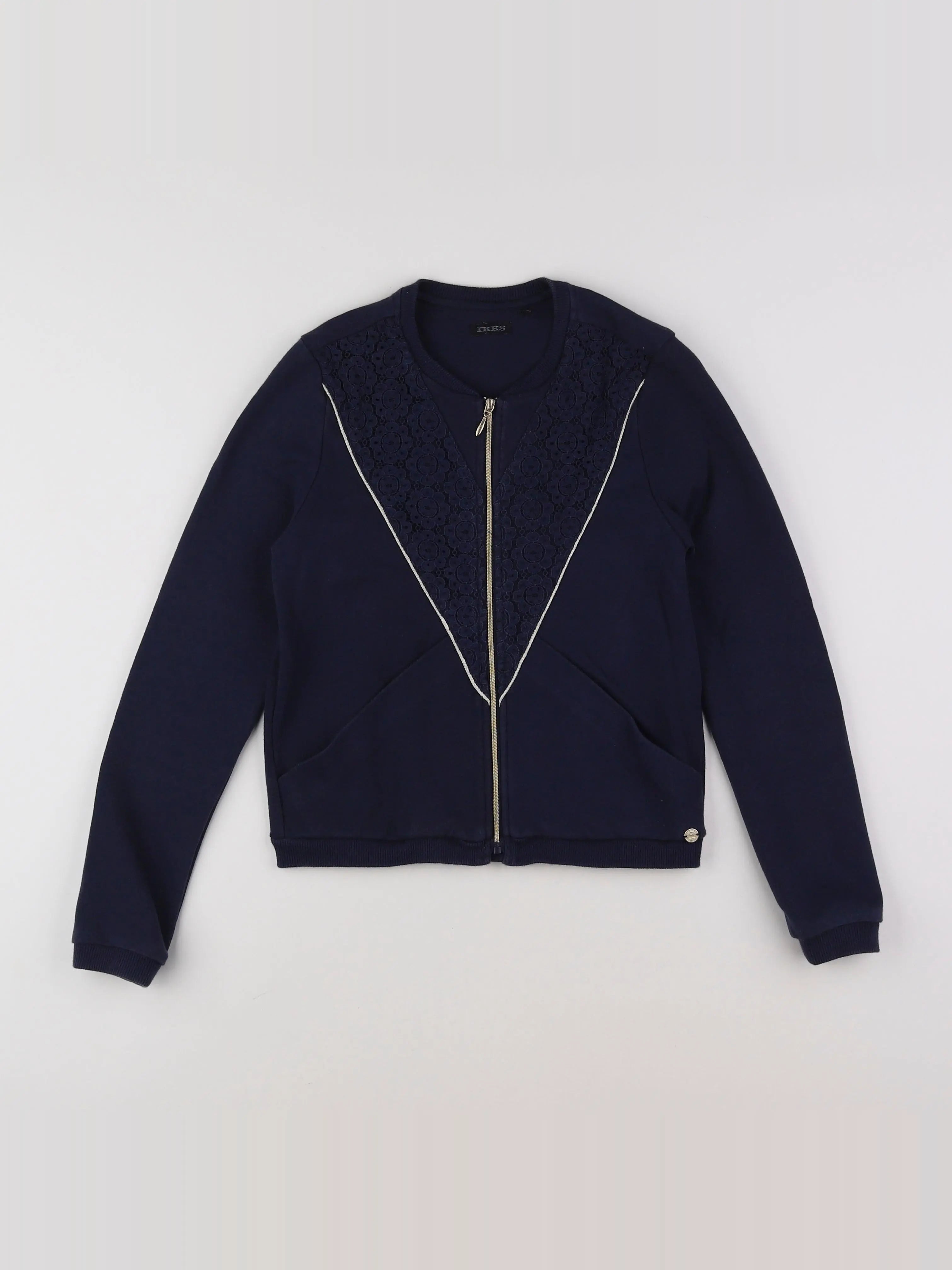 IKKS - veste bleu - 10 ans