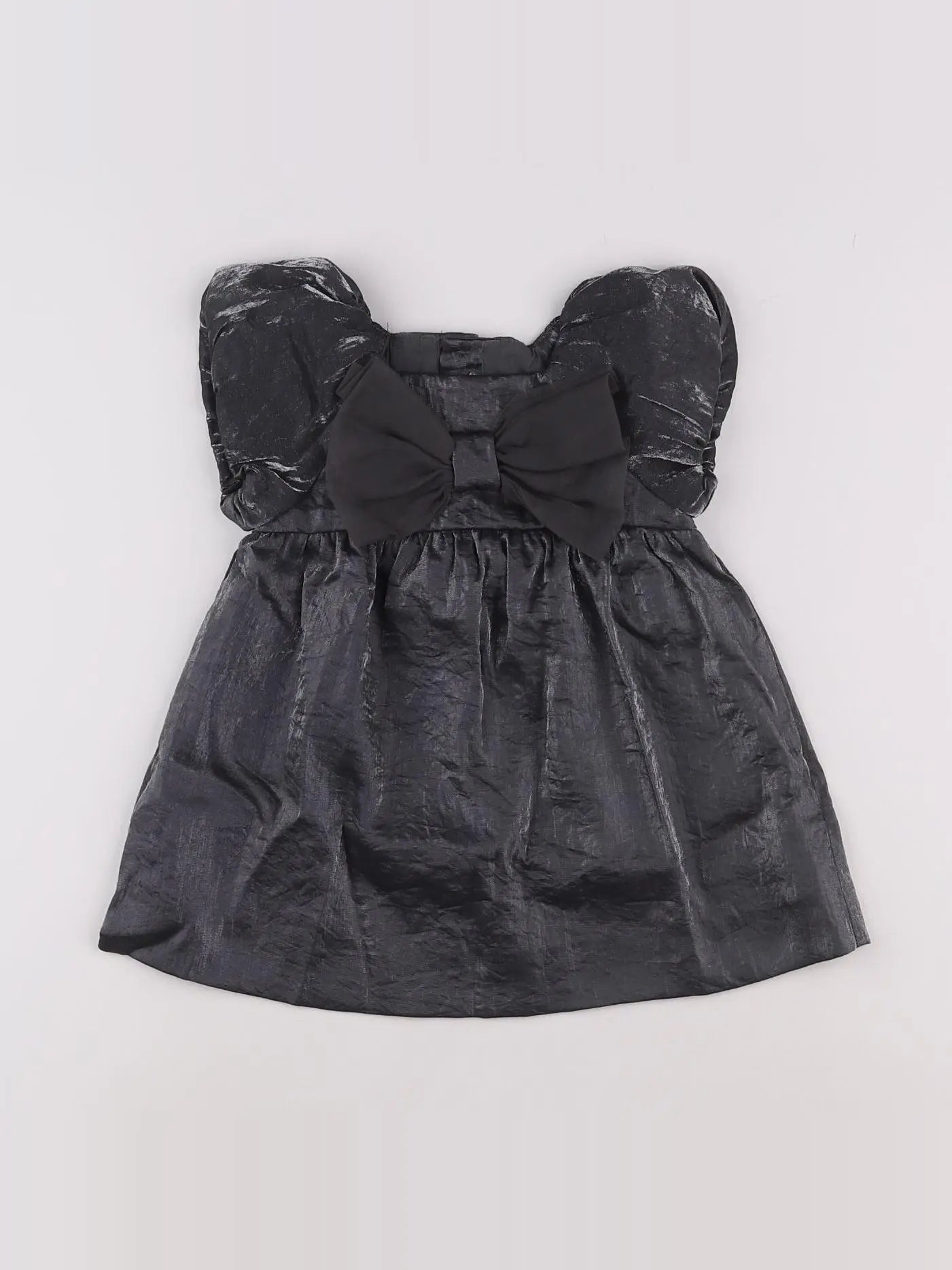 Zara - robe gris - 9/12 mois