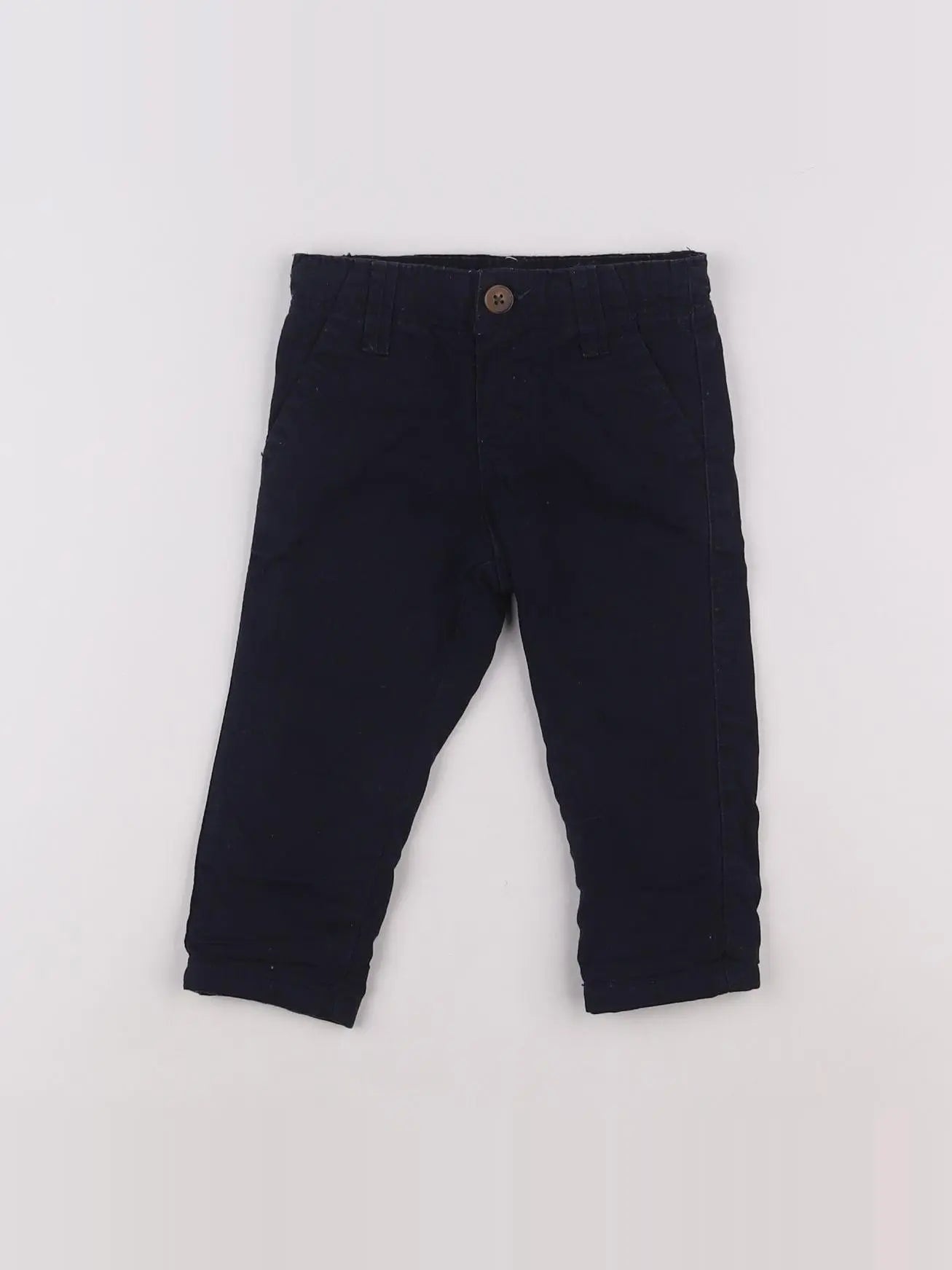 Boutchou - pantalon bleu - 9 mois