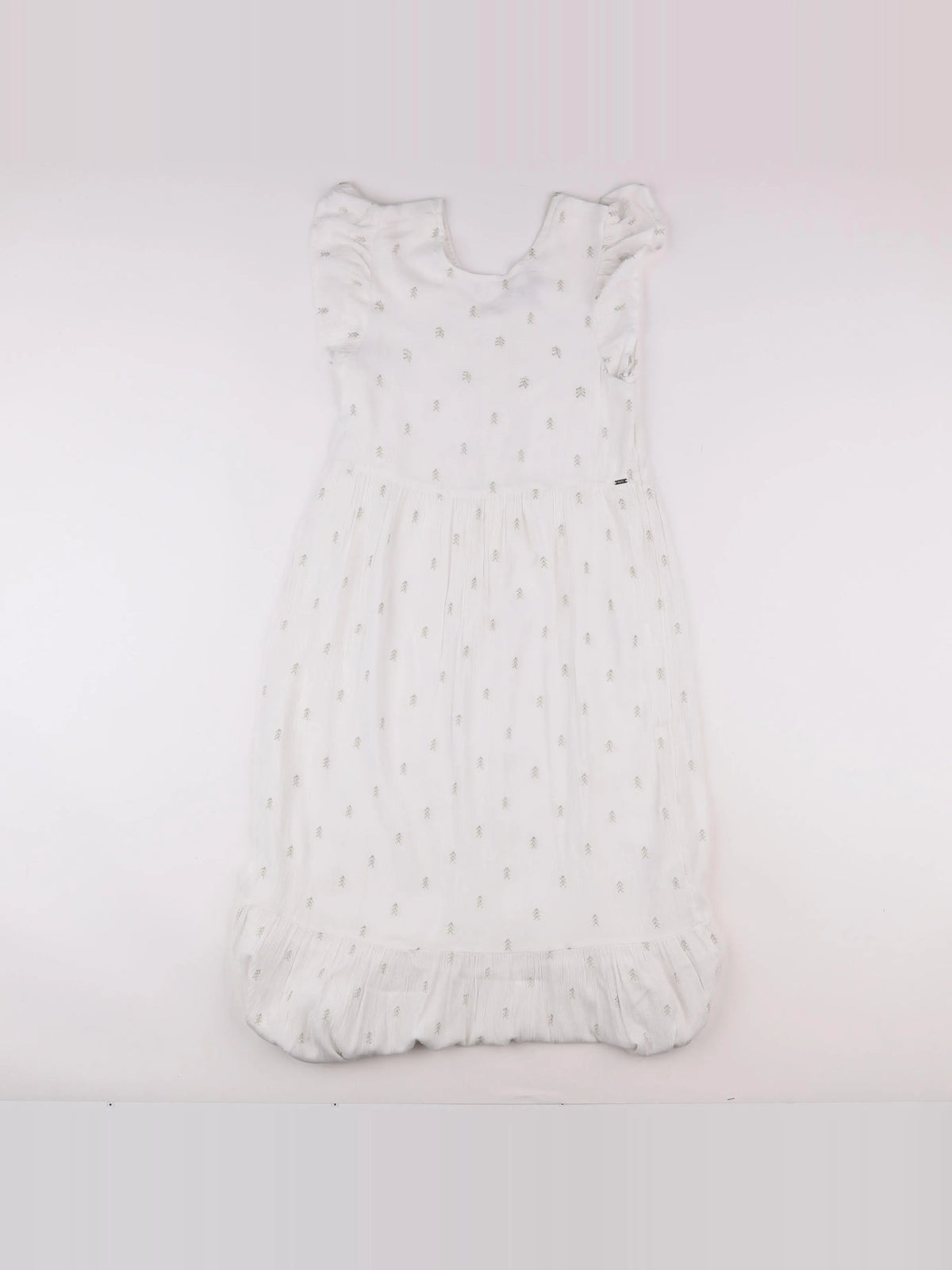 IKKS - robe blanc - 10 ans