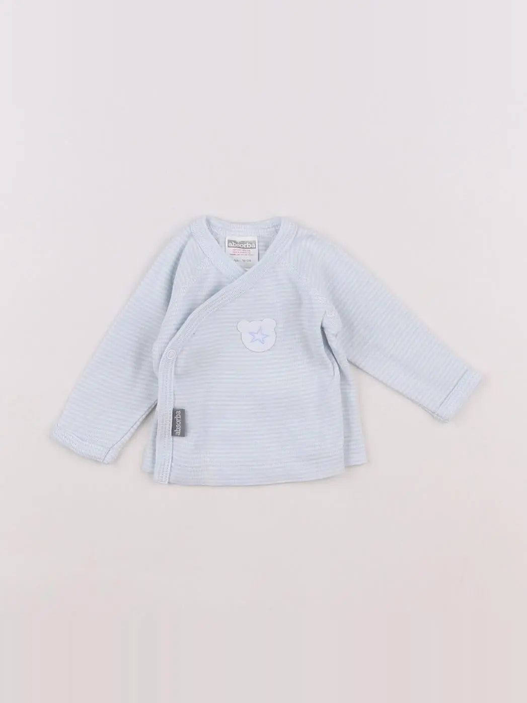 Absorba - tee-shirt bleu - 0 mois