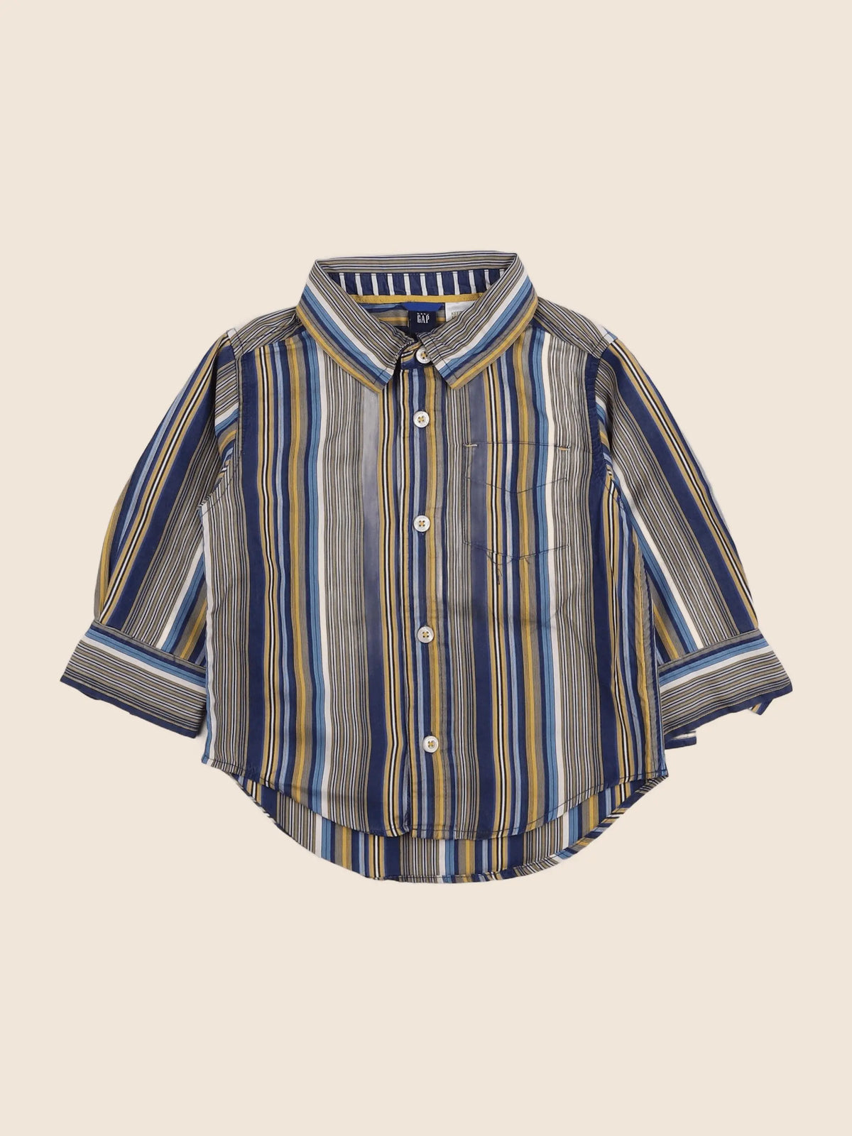 GAP - chemise bleu - 18 mois à 2 ans