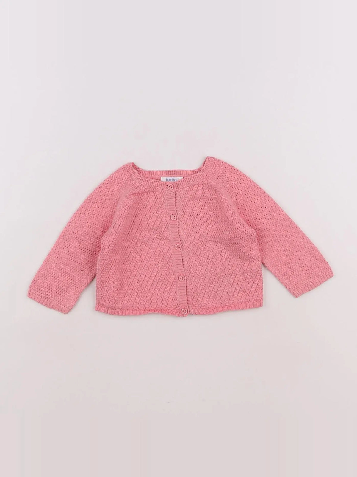 Boutchou - gilet rose - 6 mois