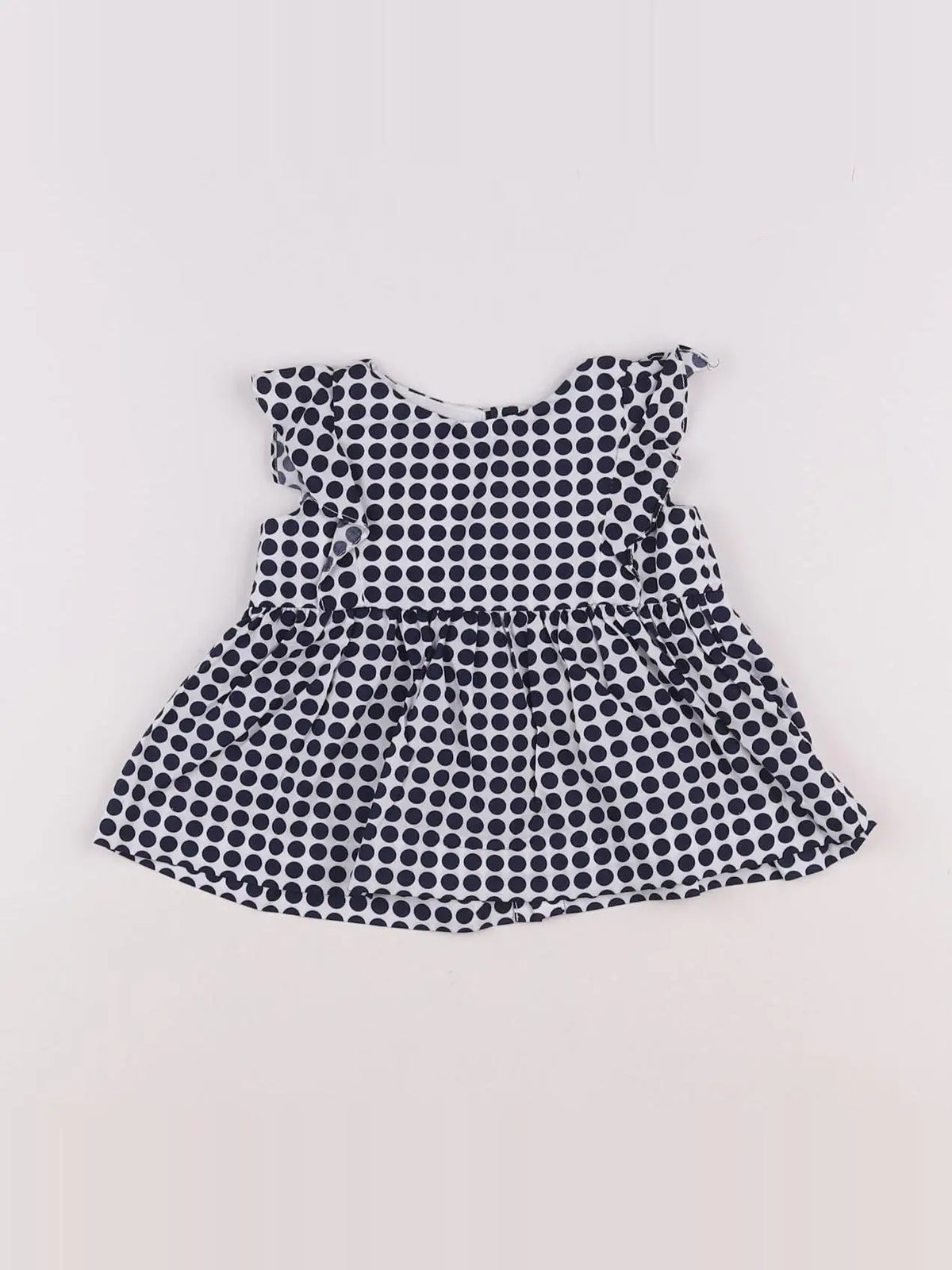 Jacadi - blouse bleu - 6 mois