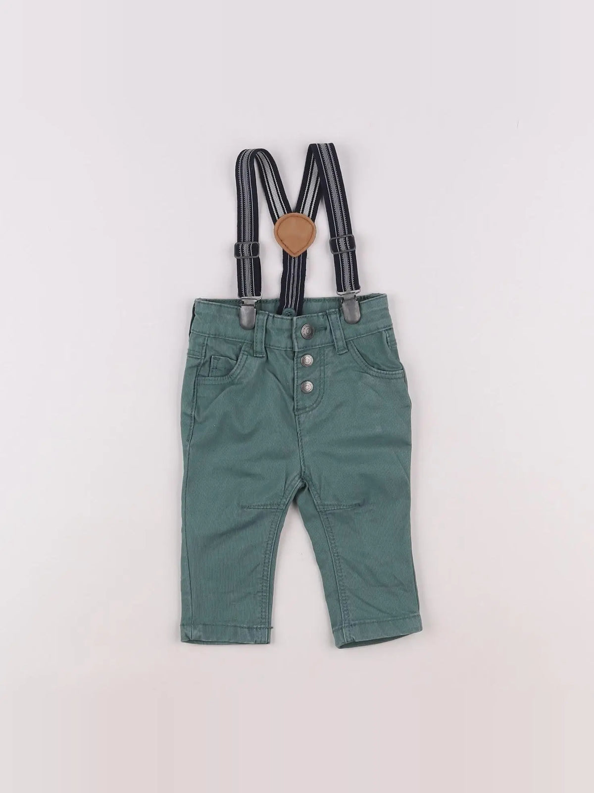 Tape à l'oeil - pantalon vert - 3 mois