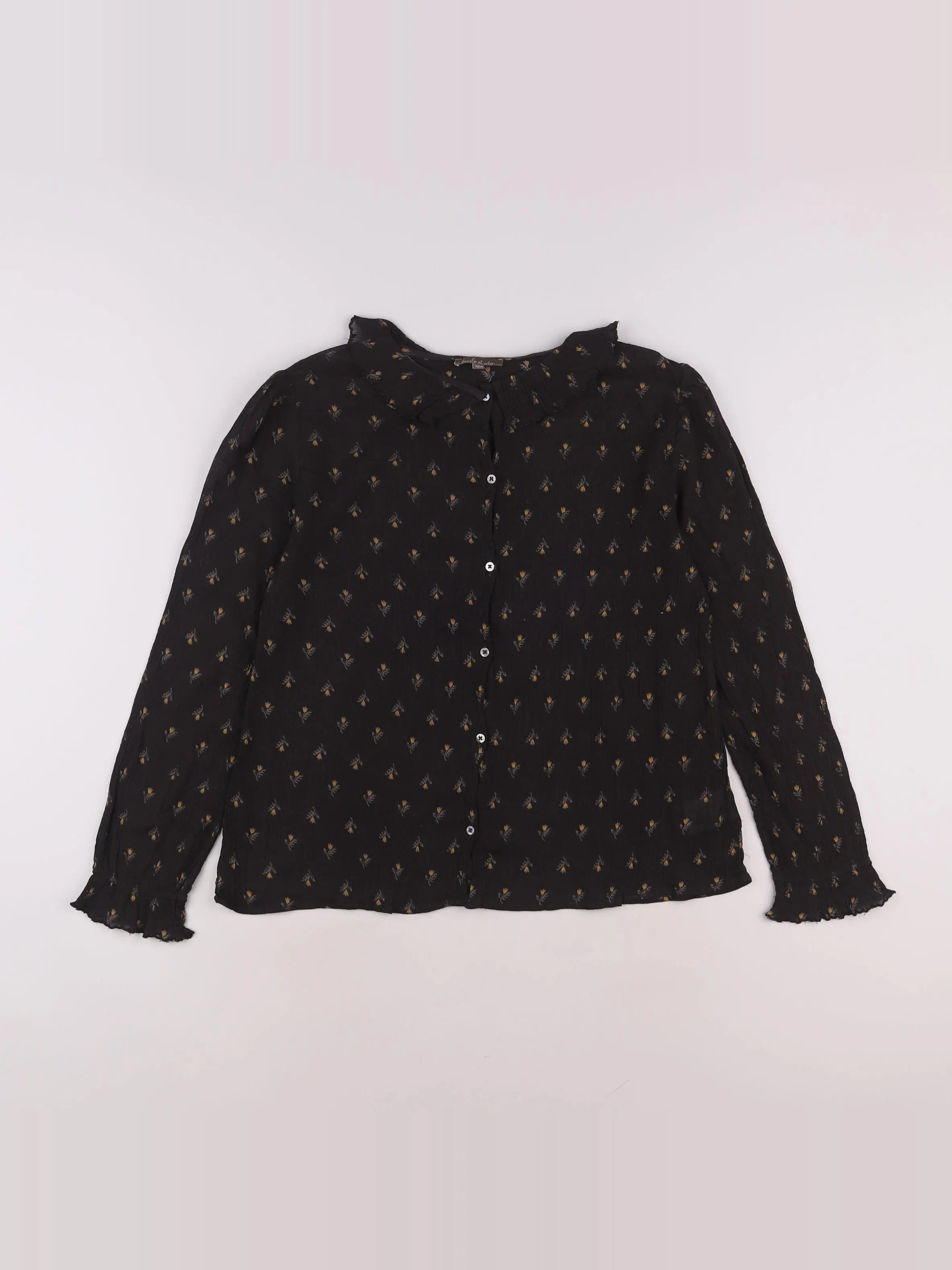 Emile et Ida - blouse gris - 12 ans