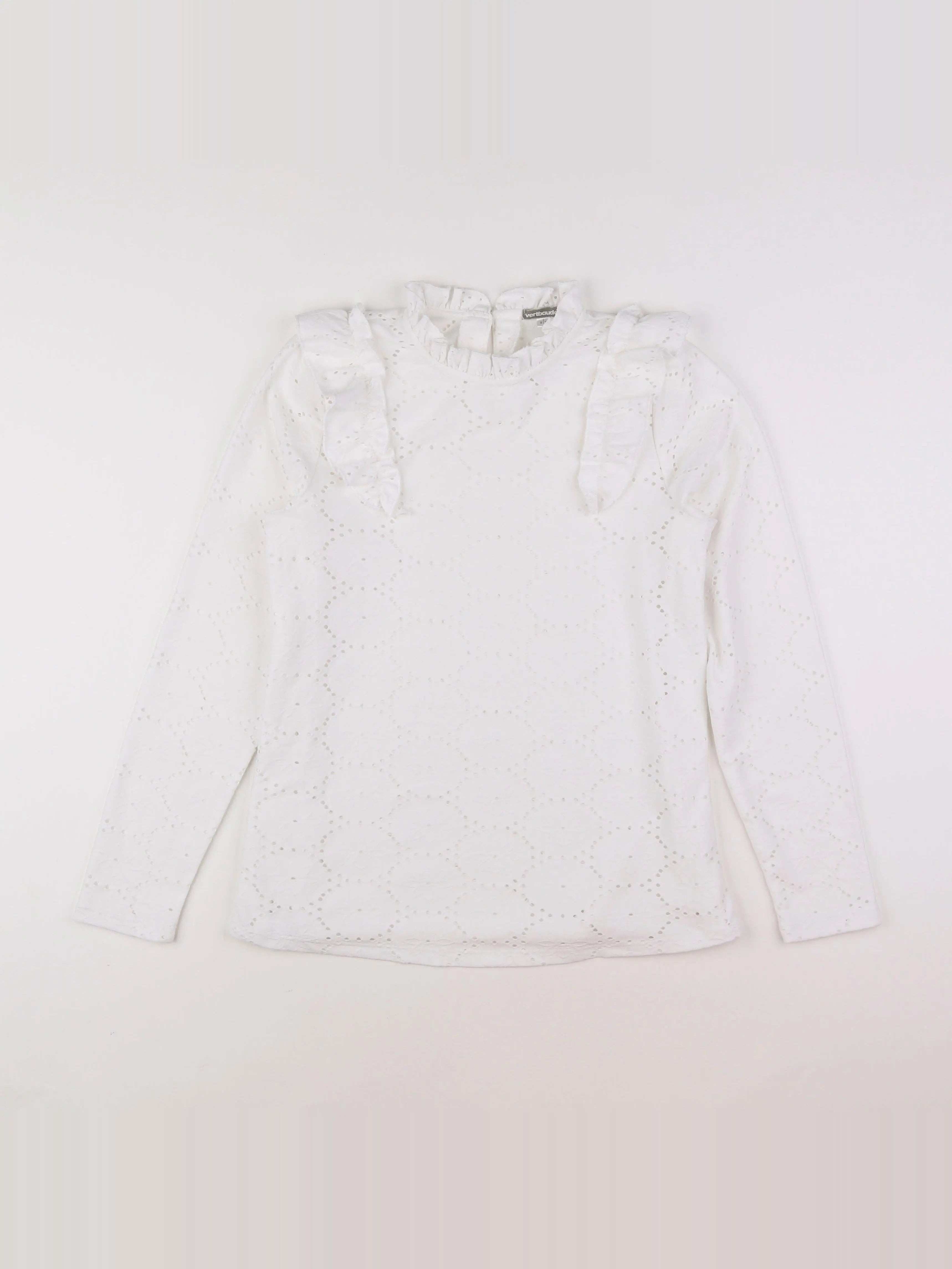 Vertbaudet - tee-shirt grossesse blanc - 34 à 36