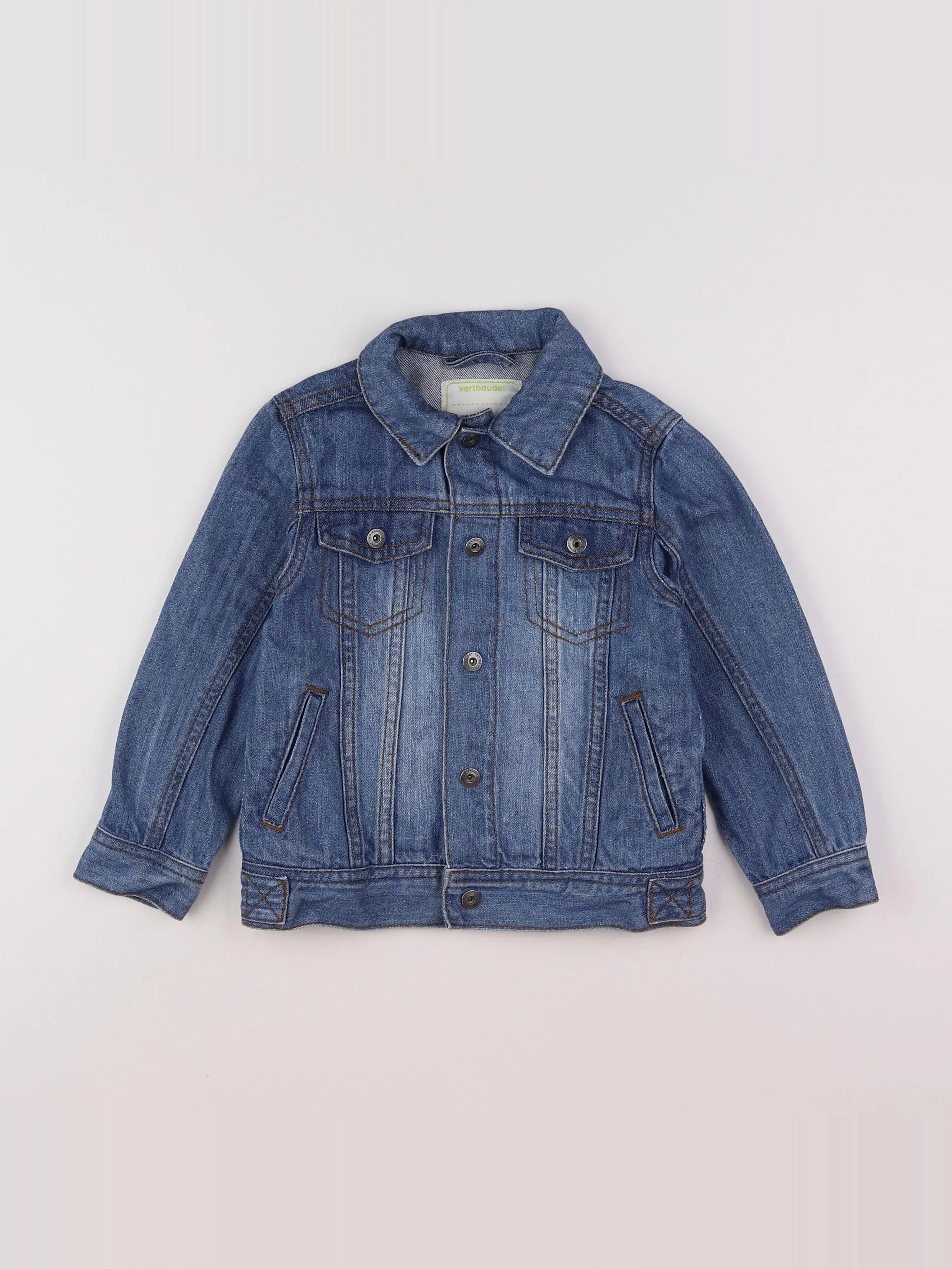 Vertbaudet - veste bleu - 5 ans