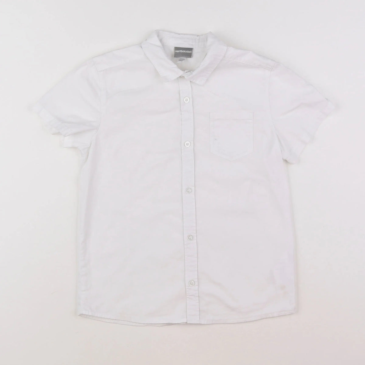 Vertbaudet - chemise blanc - 8 ans