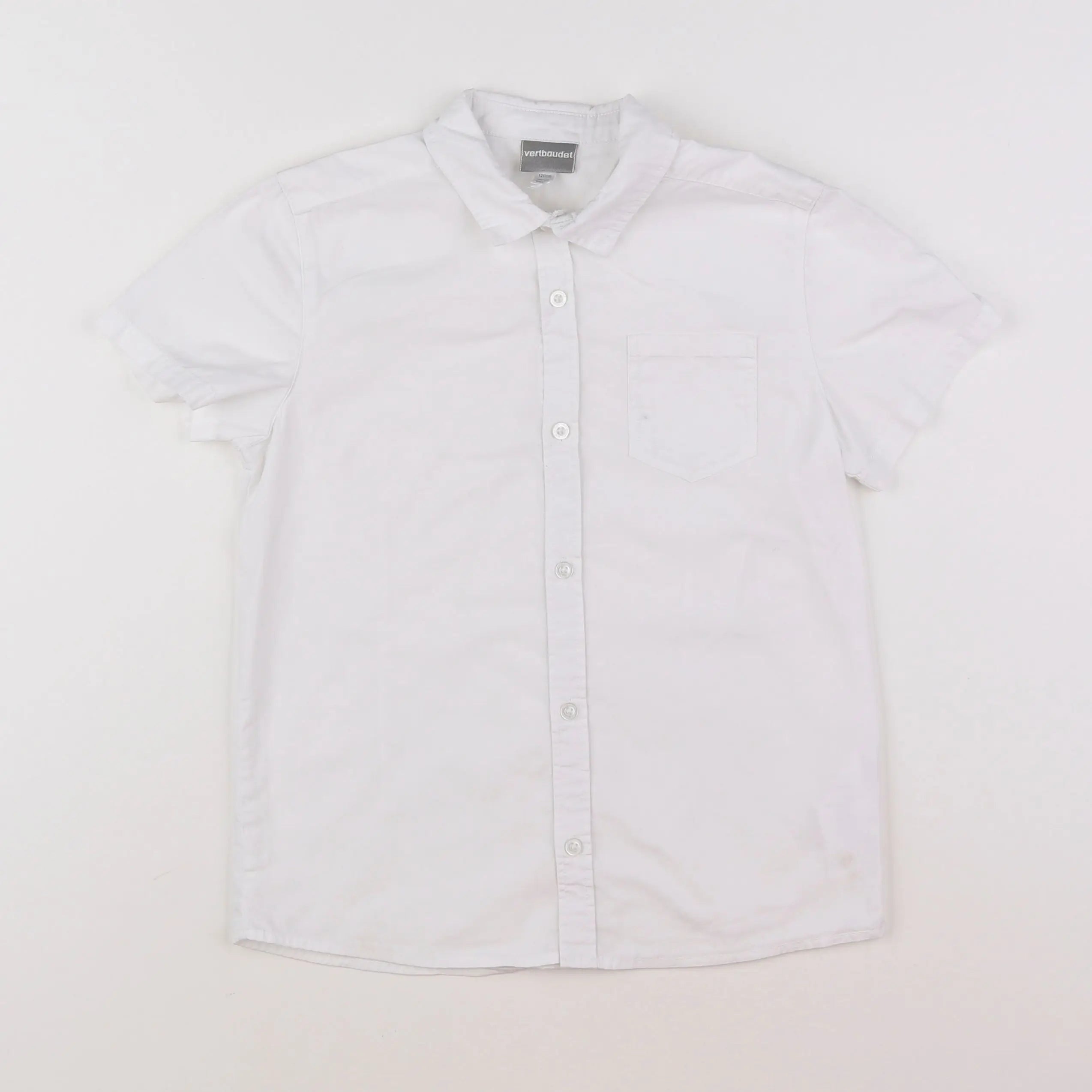 Vertbaudet - chemise blanc - 8 ans