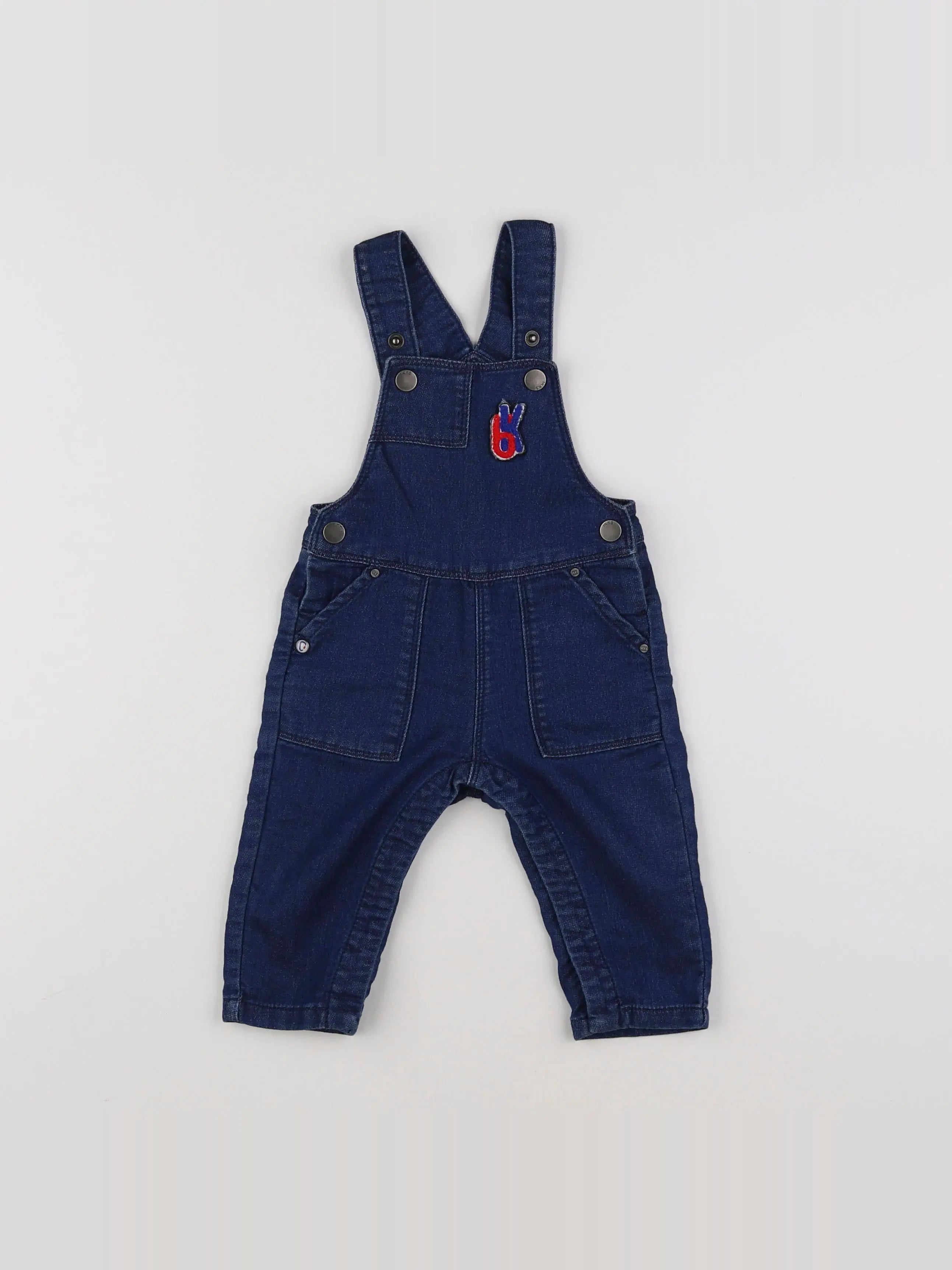 IKKS - salopette bleu - 6 mois