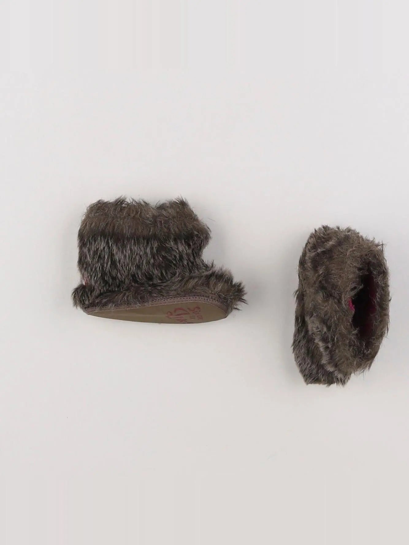 IKKS - chaussons marron, gris - pointure 17/18