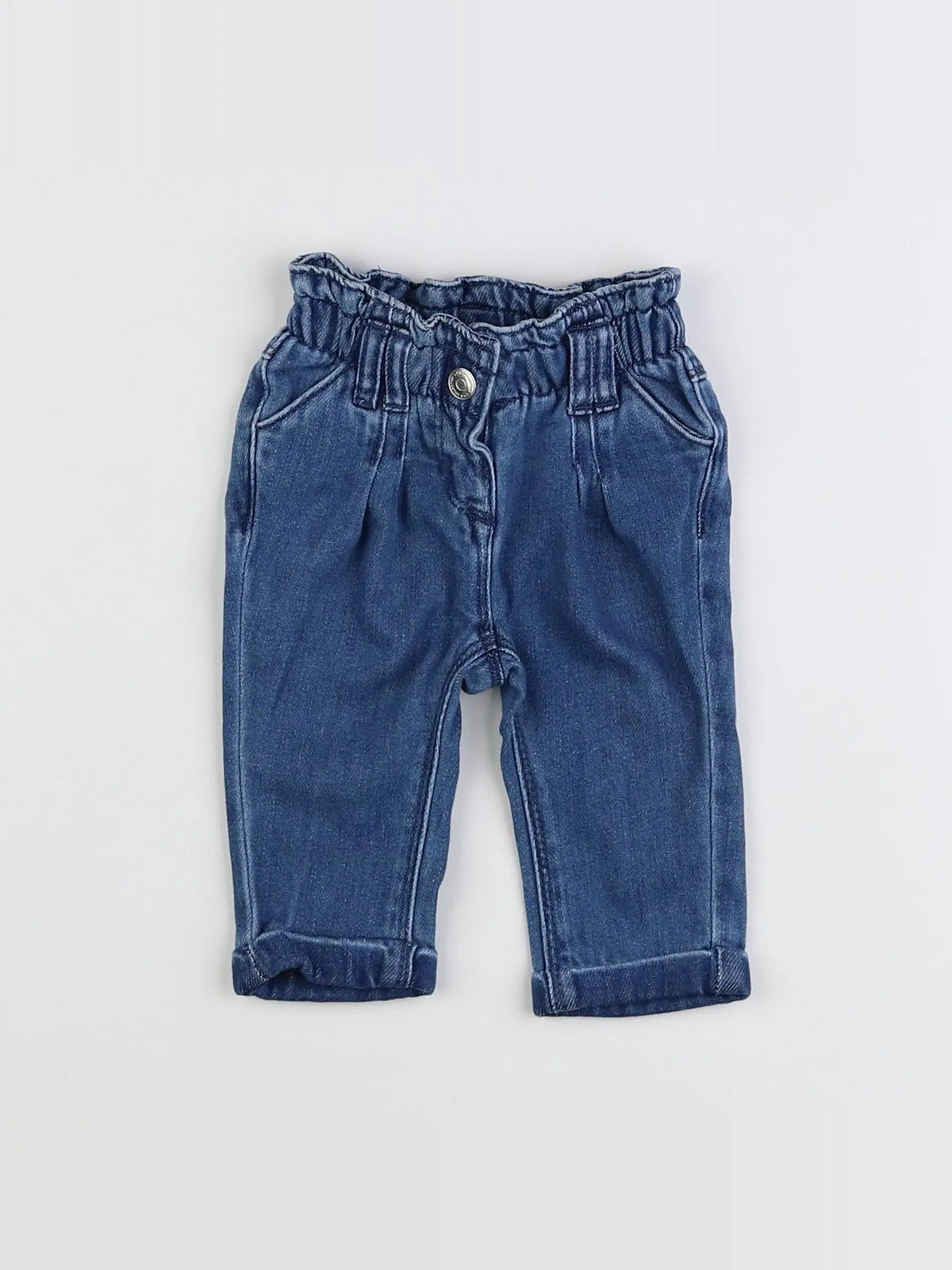 Tape à l'oeil - pantalon bleu - 3 mois