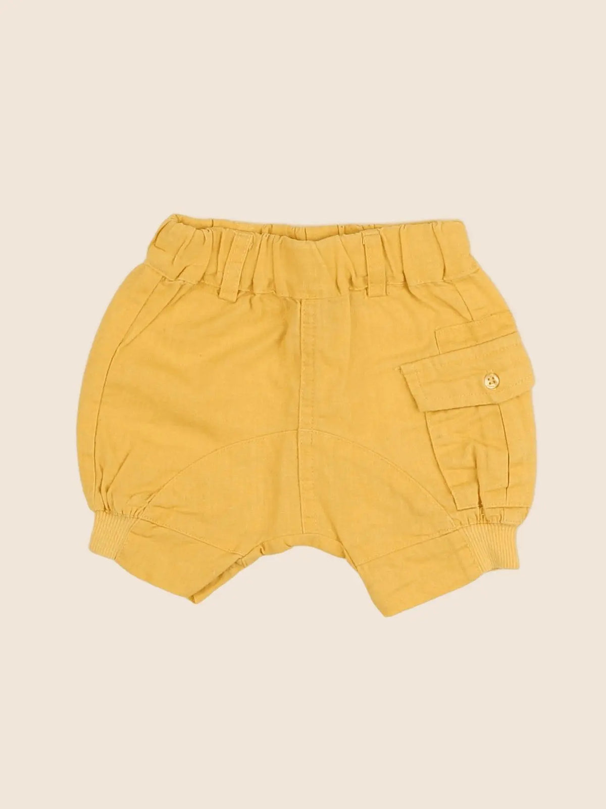 Vertbaudet - short jaune - 3 mois
