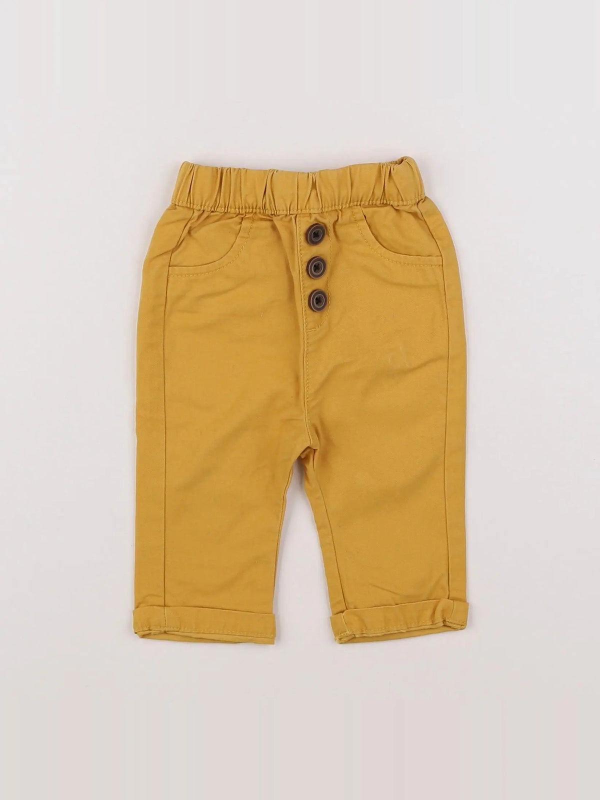 Tape à l'oeil - pantalon jaune - 3 mois