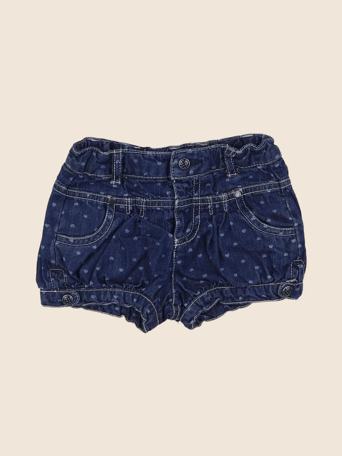 Vertbaudet - short bleu - 18 mois