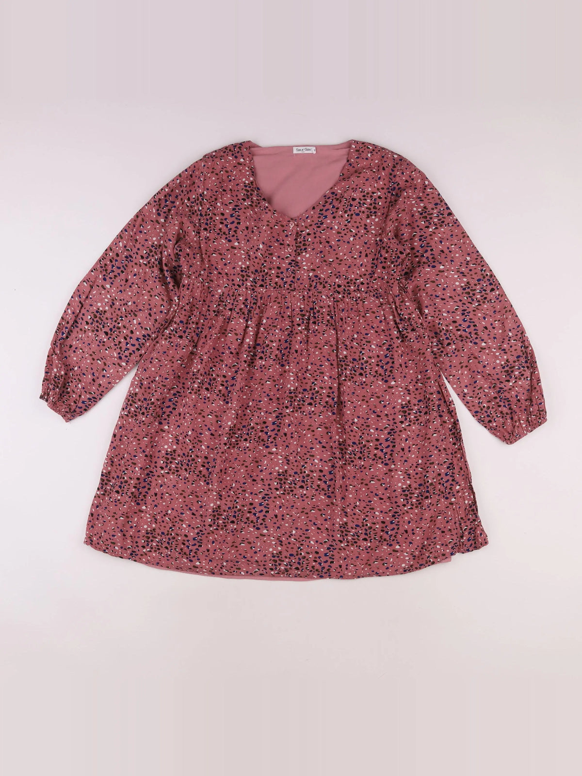 Eden & Victor - robe rose - 14 ans