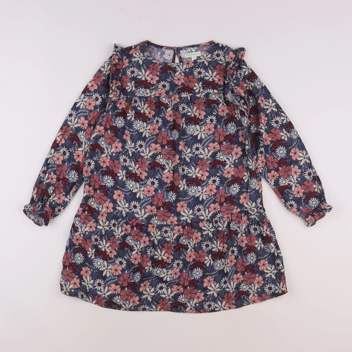 Vertbaudet - robe rose - 8 ans