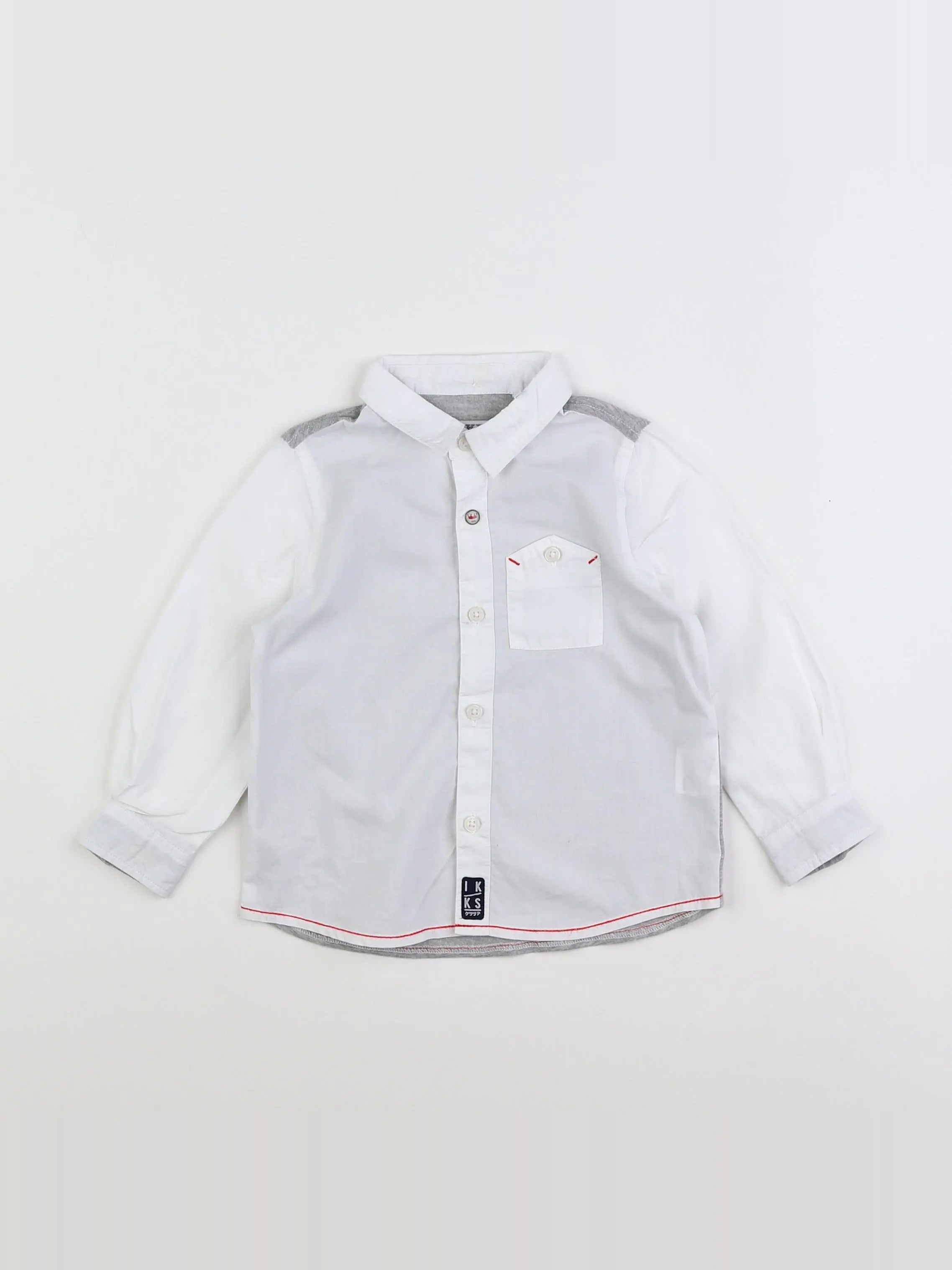 IKKS - chemise blanc - 18 mois