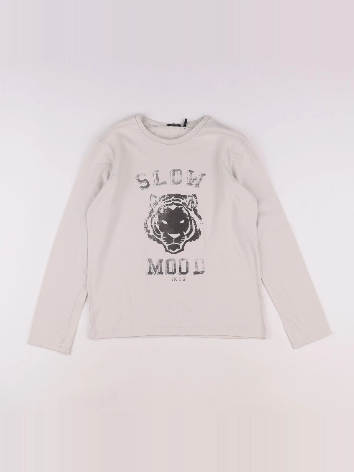 IKKS - tee-shirt beige - 10 ans