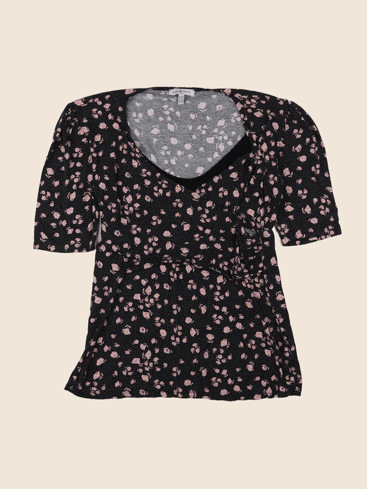 Envie de fraise - tee-shirt grossesse noir - 44 à 46