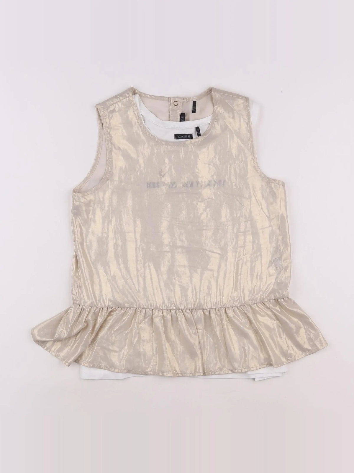 IKKS - blouse or - 12 ans